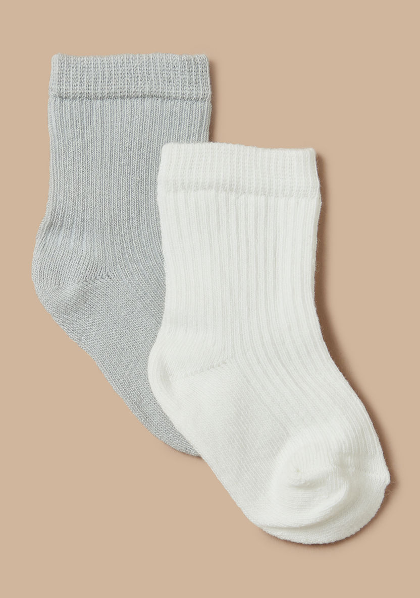 Juniors Textured Socks - Set of 2-Socks-image-1