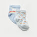 Juniors Printed Ankle Length Socks - Set of 2-Socks-thumbnailMobile-1