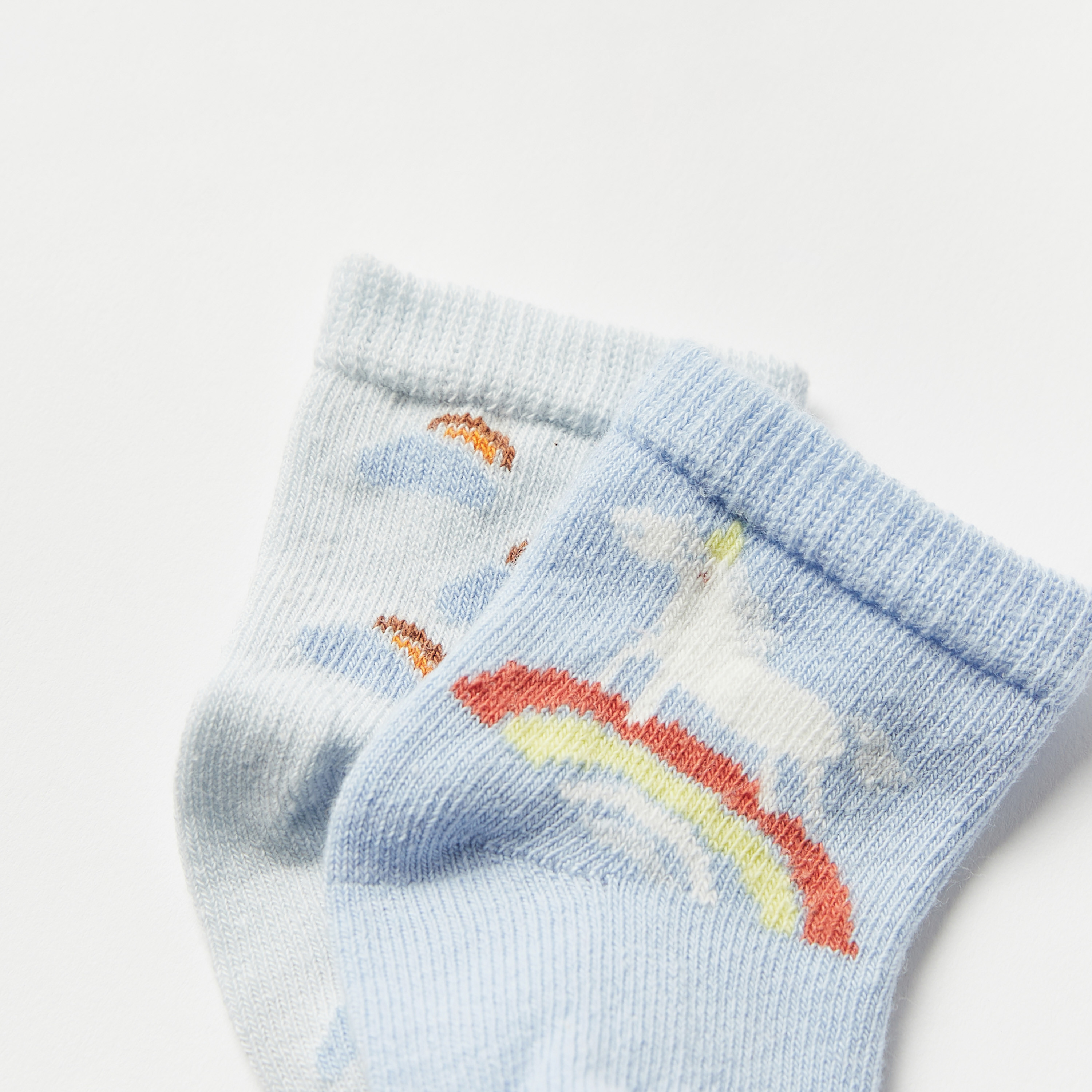 Juniors Printed Ankle Length Socks - Set of 2-promo_babyshop_Buy3for1_OMN230426-image-3