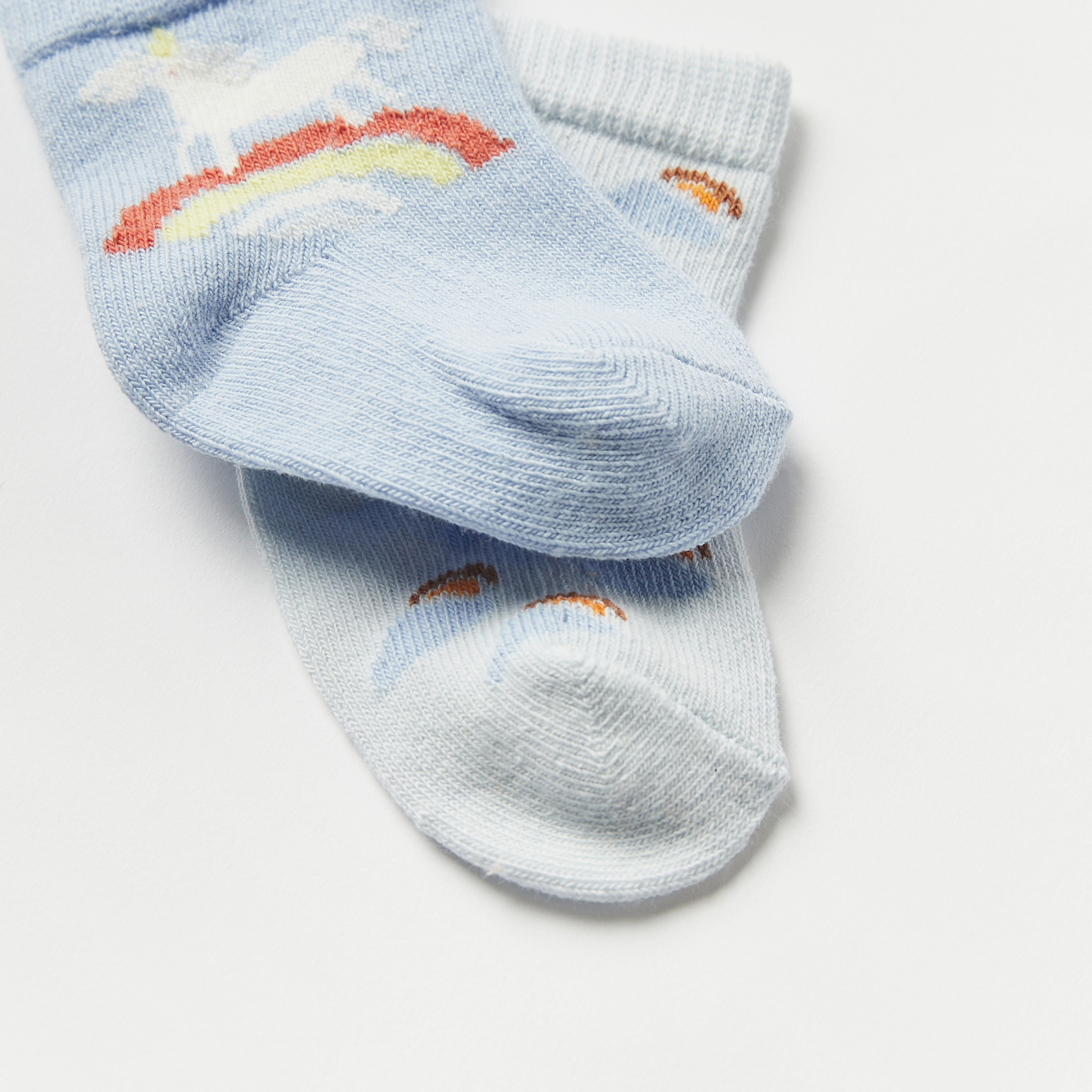 Juniors Printed Ankle Length Socks - Set of 2-promo_babyshop_Buy3for1_OMN230426-image-4