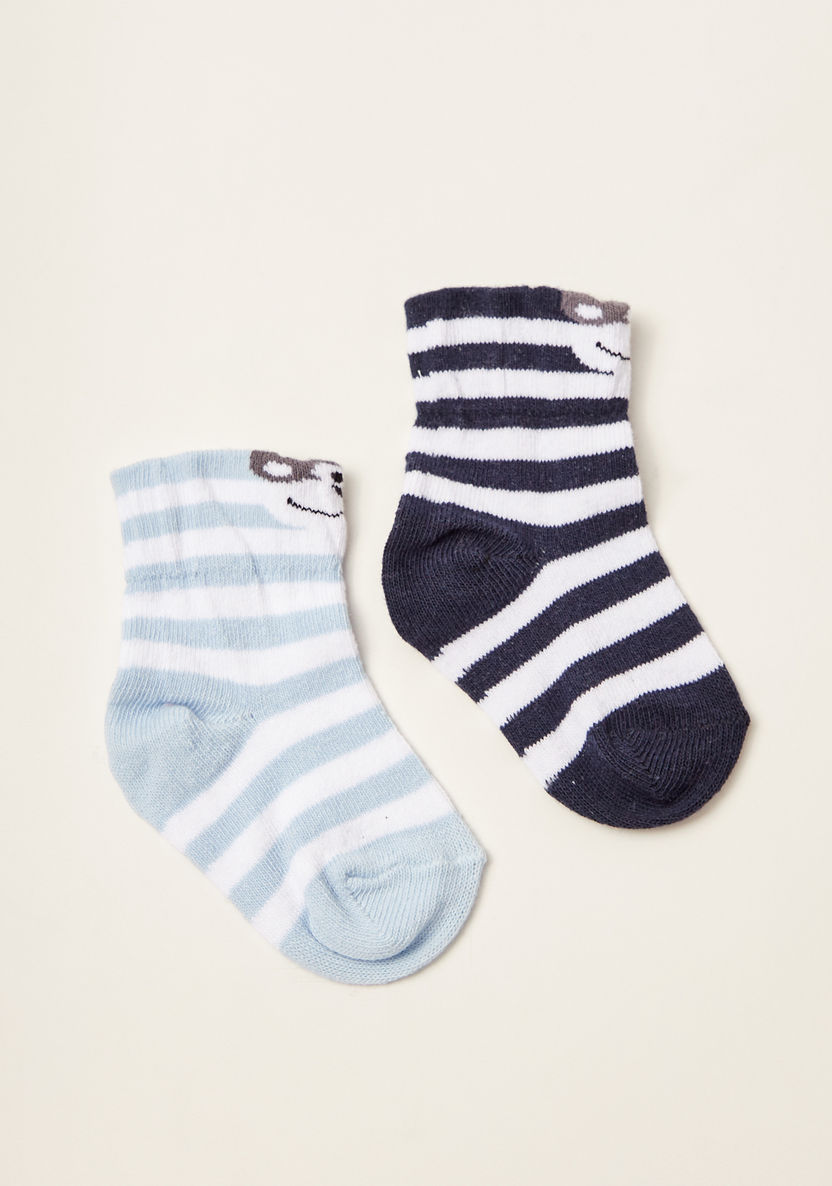 Juniors Striped Socks - Set of 2-Multipacks-image-0