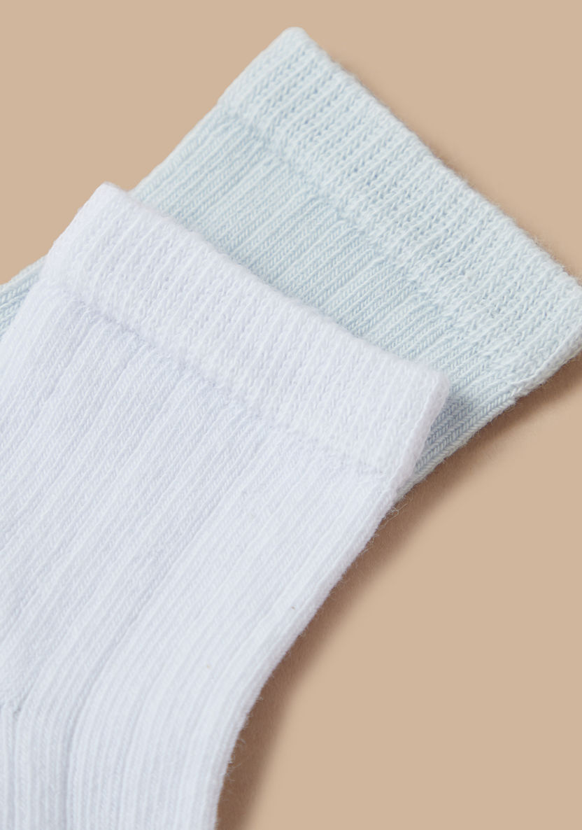 Juniors Textured Socks - Set of 2-Multipacks-image-2