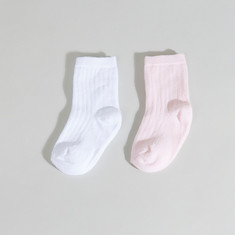 Juniors Textured Socks - Set of 2
