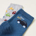 Juniors Cars Print Infant Socks - Set of 2-Socks-thumbnail-2