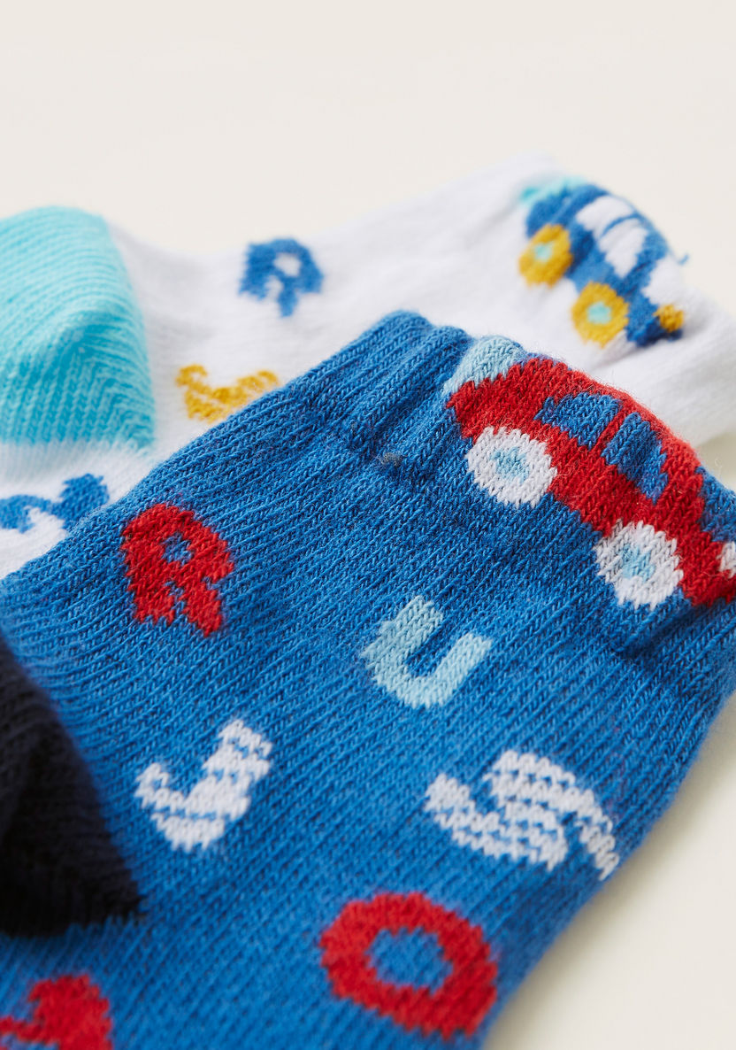 Juniors Printed Infant Socks - Set of 2-Multipacks-image-2