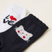 Juniors Printed Socks with Scalloped Hem - Set of 2-Socks-thumbnail-2