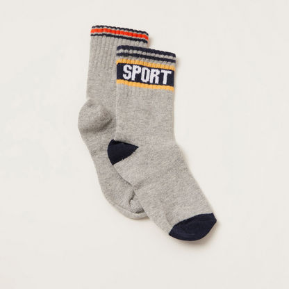 Juniors Assorted Ankle Length Socks - Set of 2