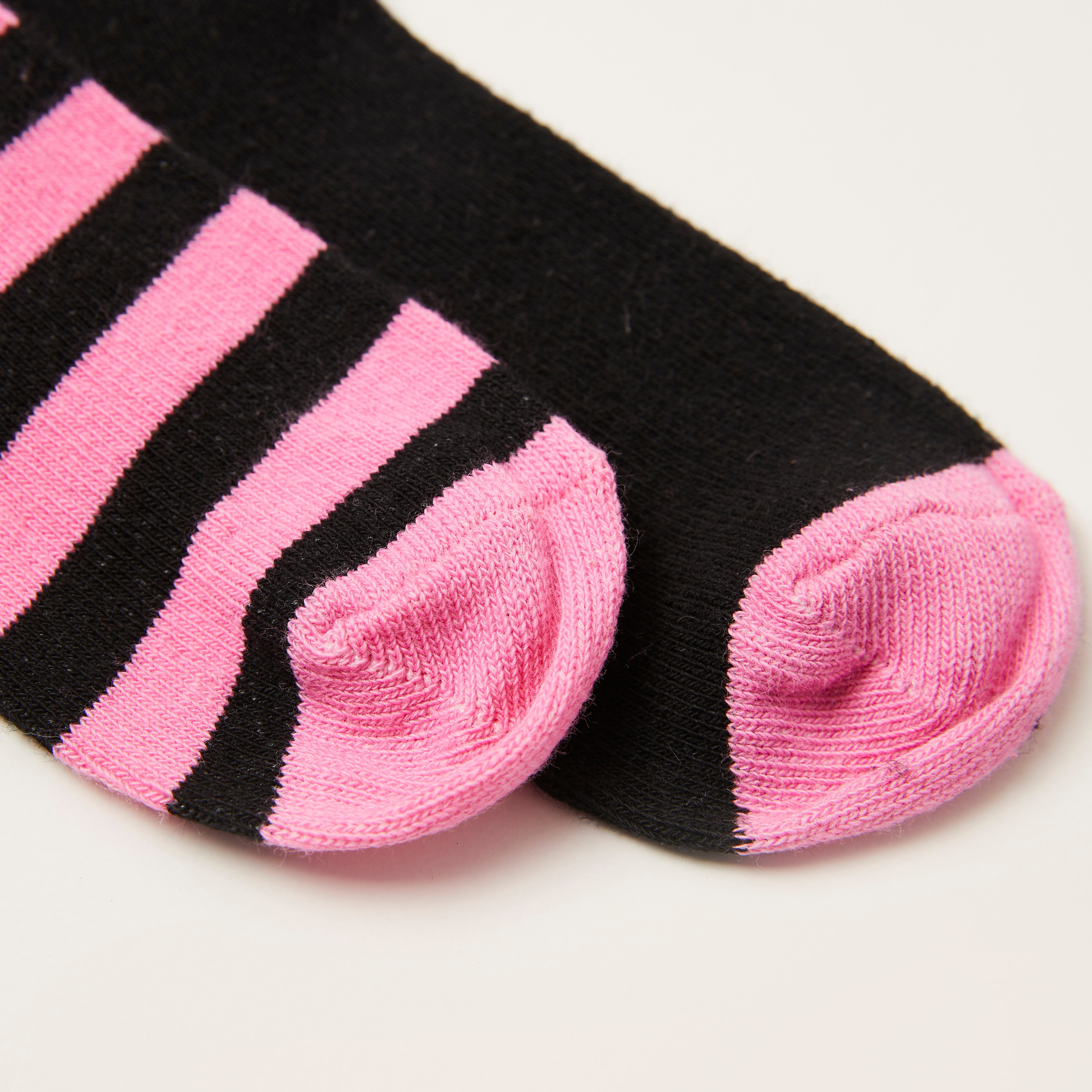 Juniors Assorted Ankle Length Socks - Set of 2-baby-girls-accessories-socks-image-4