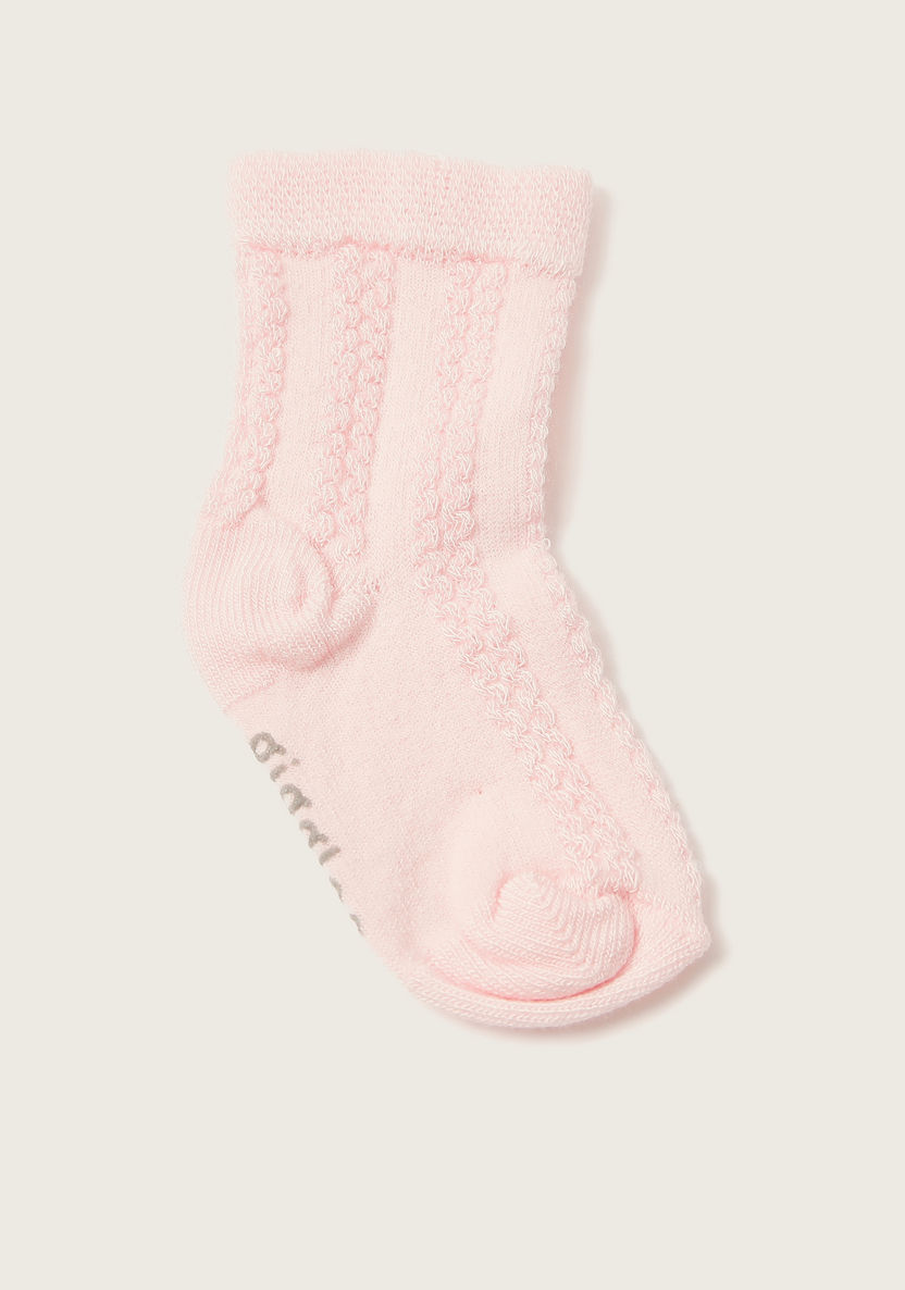 Giggles Textured Socks-Socks-image-0