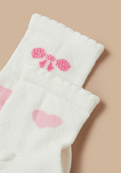 Juniors Printed Socks - Set of 2-Socks-image-2