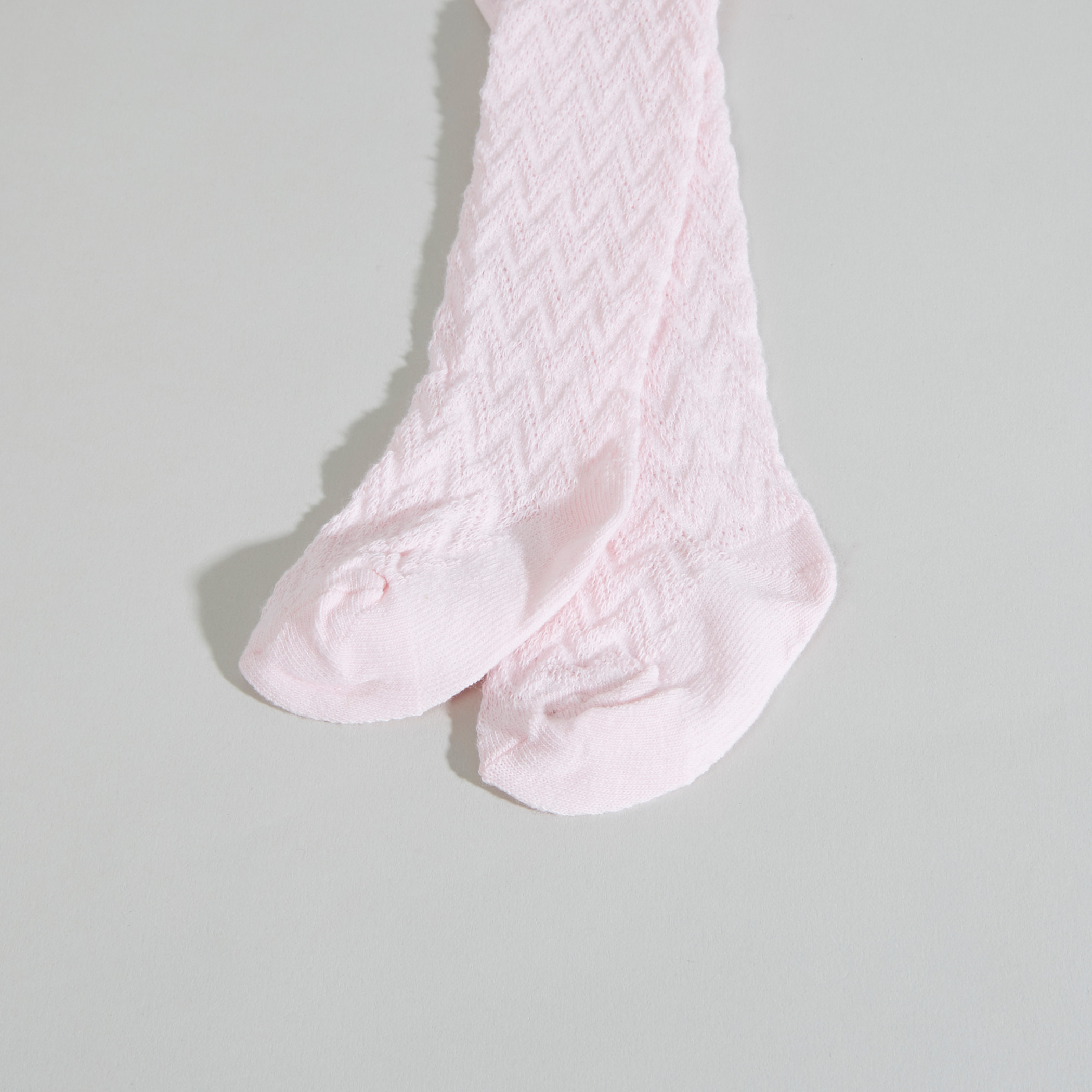 كولون بارز الملمس بأقدام مغلقة من جونيورز-baby-girls-accessories-socks-image-2