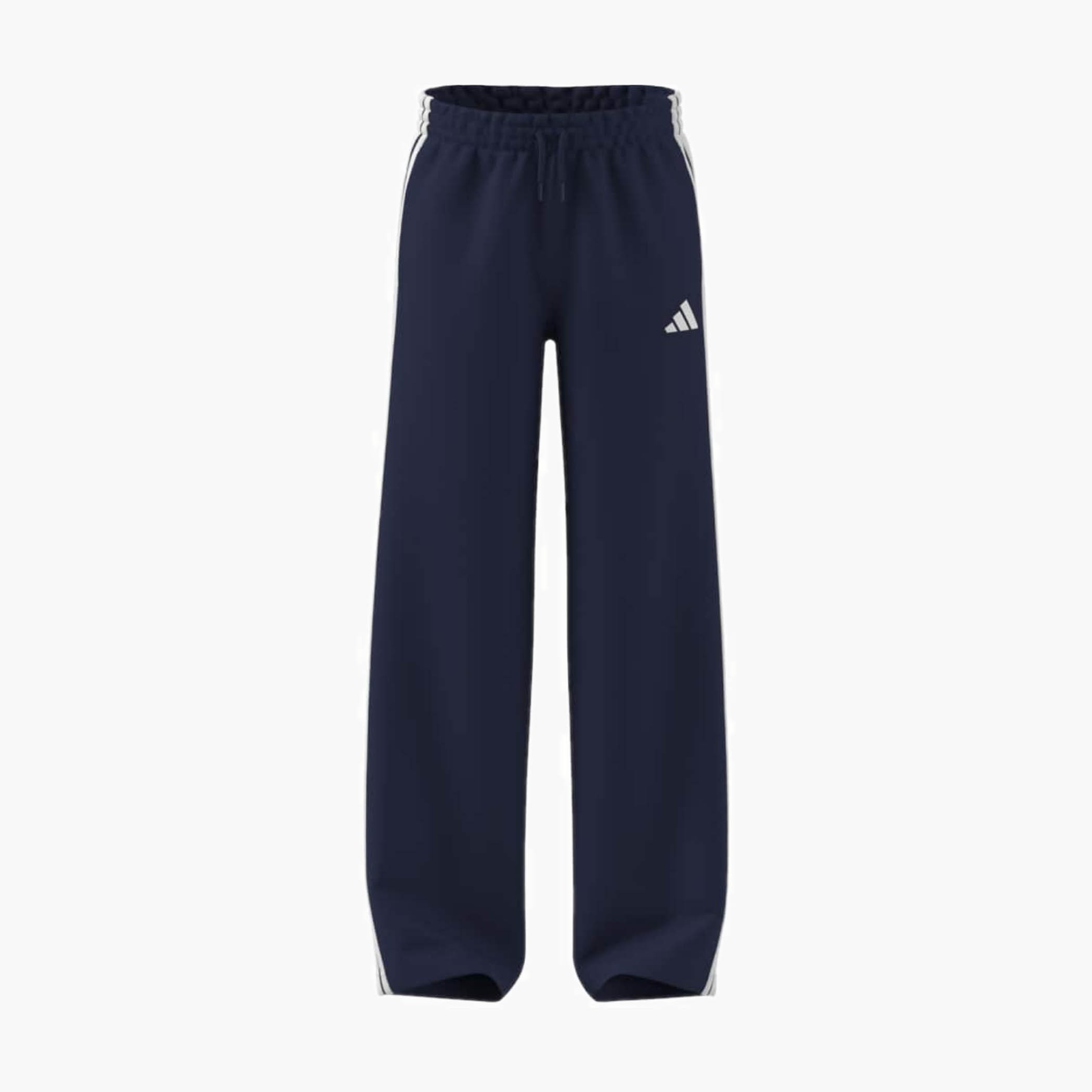 adidas Elasticated Drawstring Waist Track Pants with Side Stripes-boys-clothing-bottoms-joggersandtrackpants-image-9
