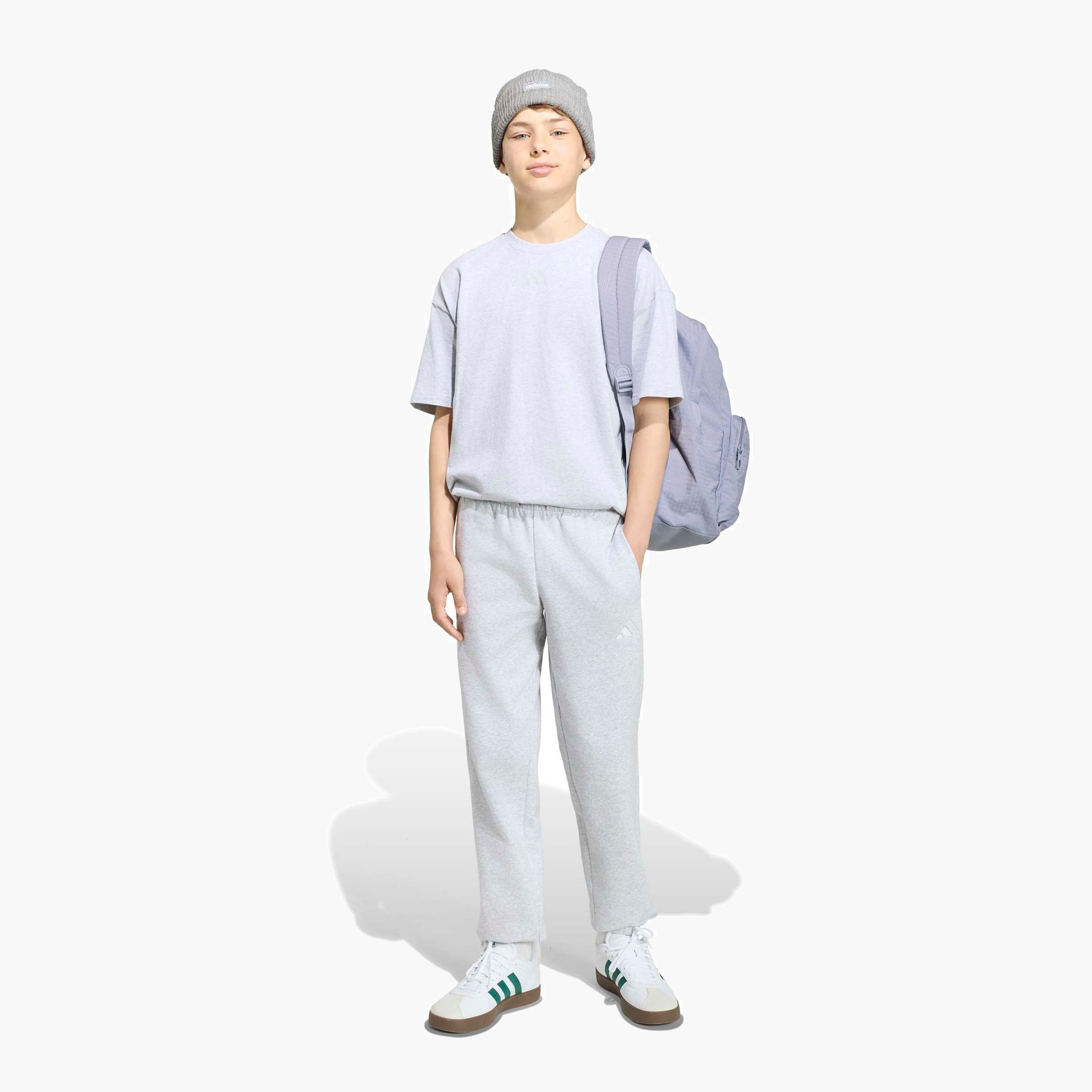 adidas Crew Neck Short Sleeves T-shirt-sports-boys-clothing-tops-image-4