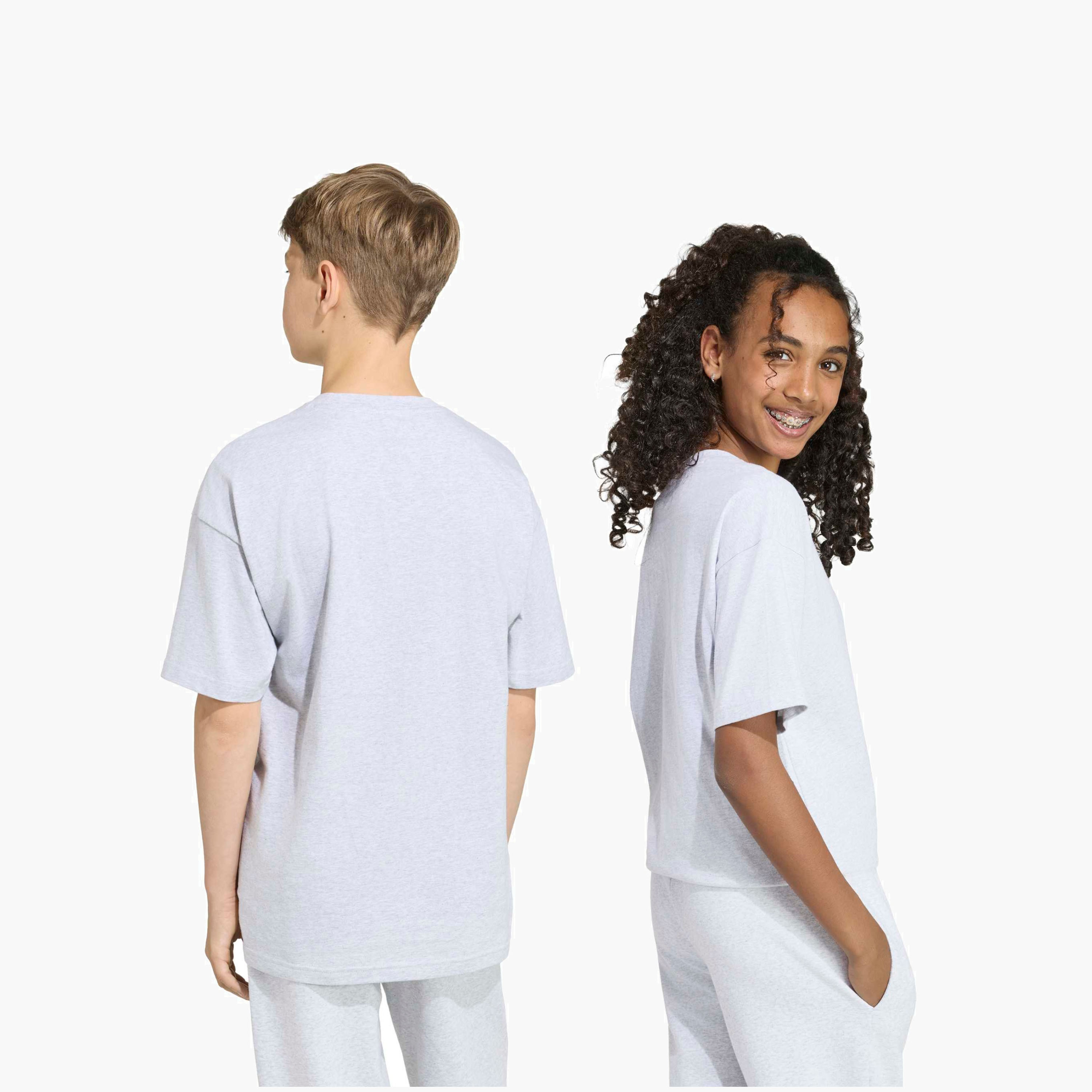 adidas Crew Neck Short Sleeves T-shirt-sports-boys-clothing-tops-image-7