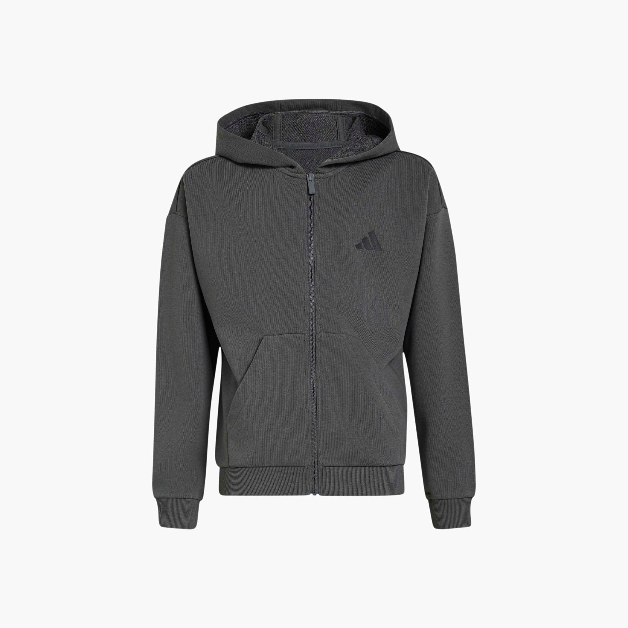 سويت شيرت بقبعة وأكمام طويلة من أديداس-sports-boys-clothing-tops-image-1