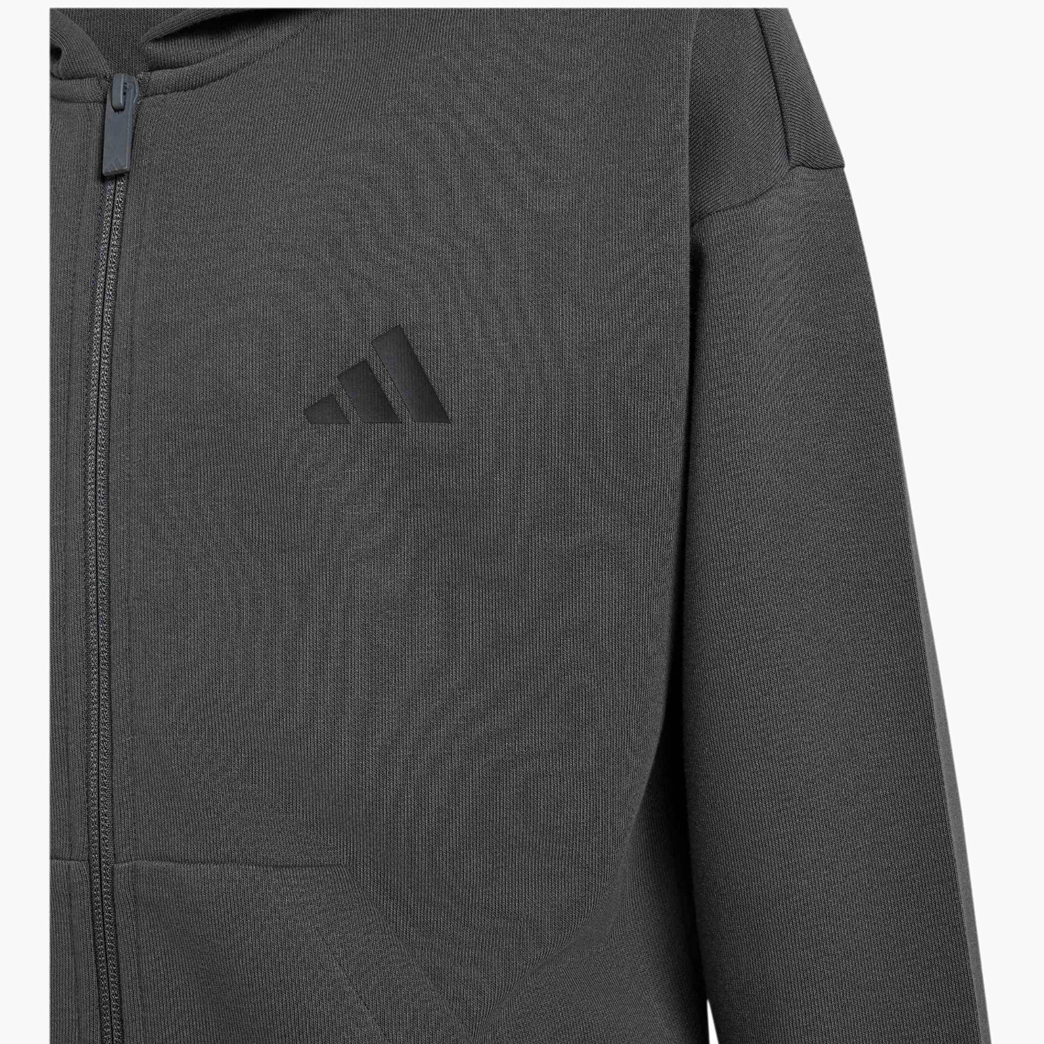 سويت شيرت بقبعة وأكمام طويلة من أديداس-sports-boys-clothing-tops-image-4