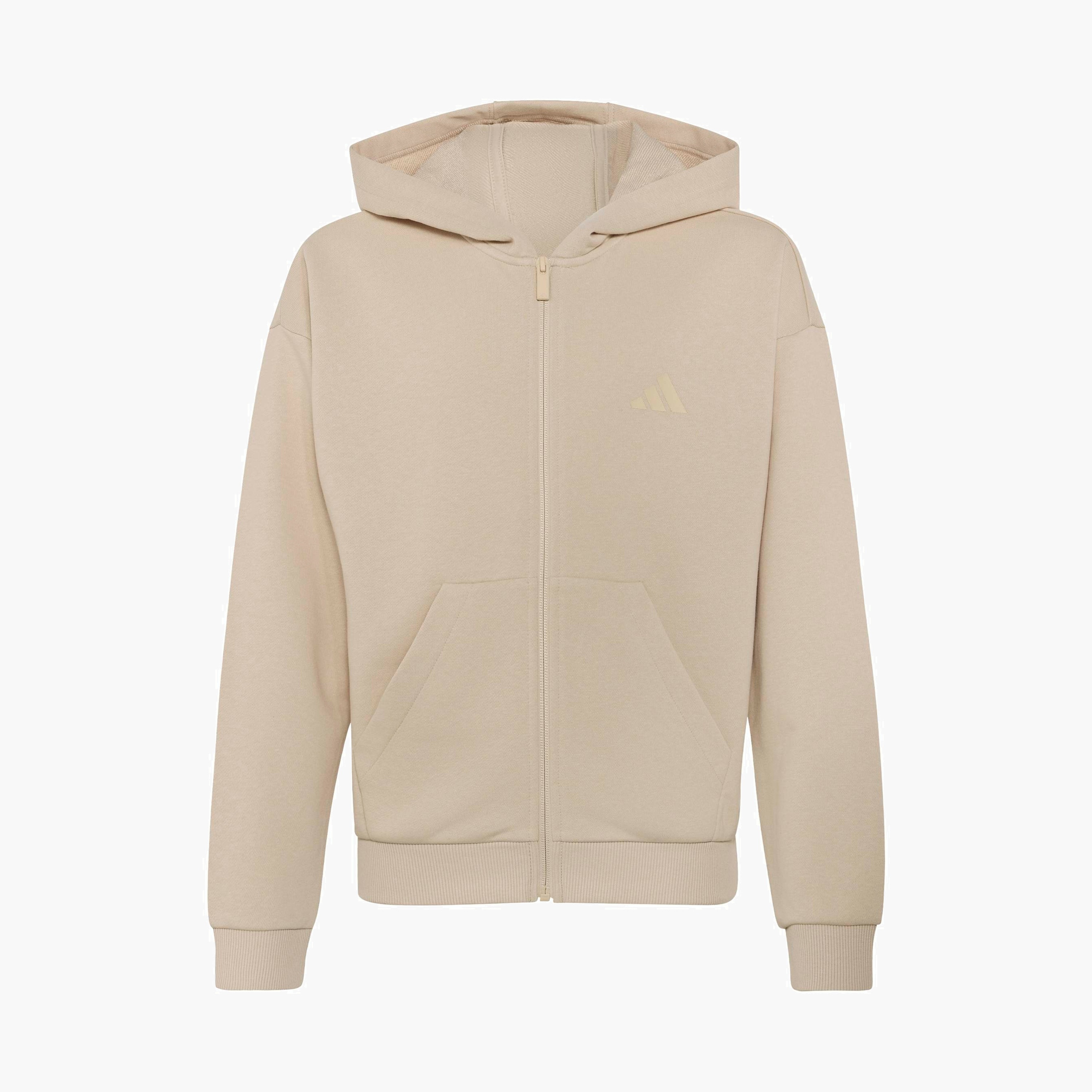 adidas Hooded Sweatshirt with Long Sleeves-sports-boys-clothing-tops-image-1