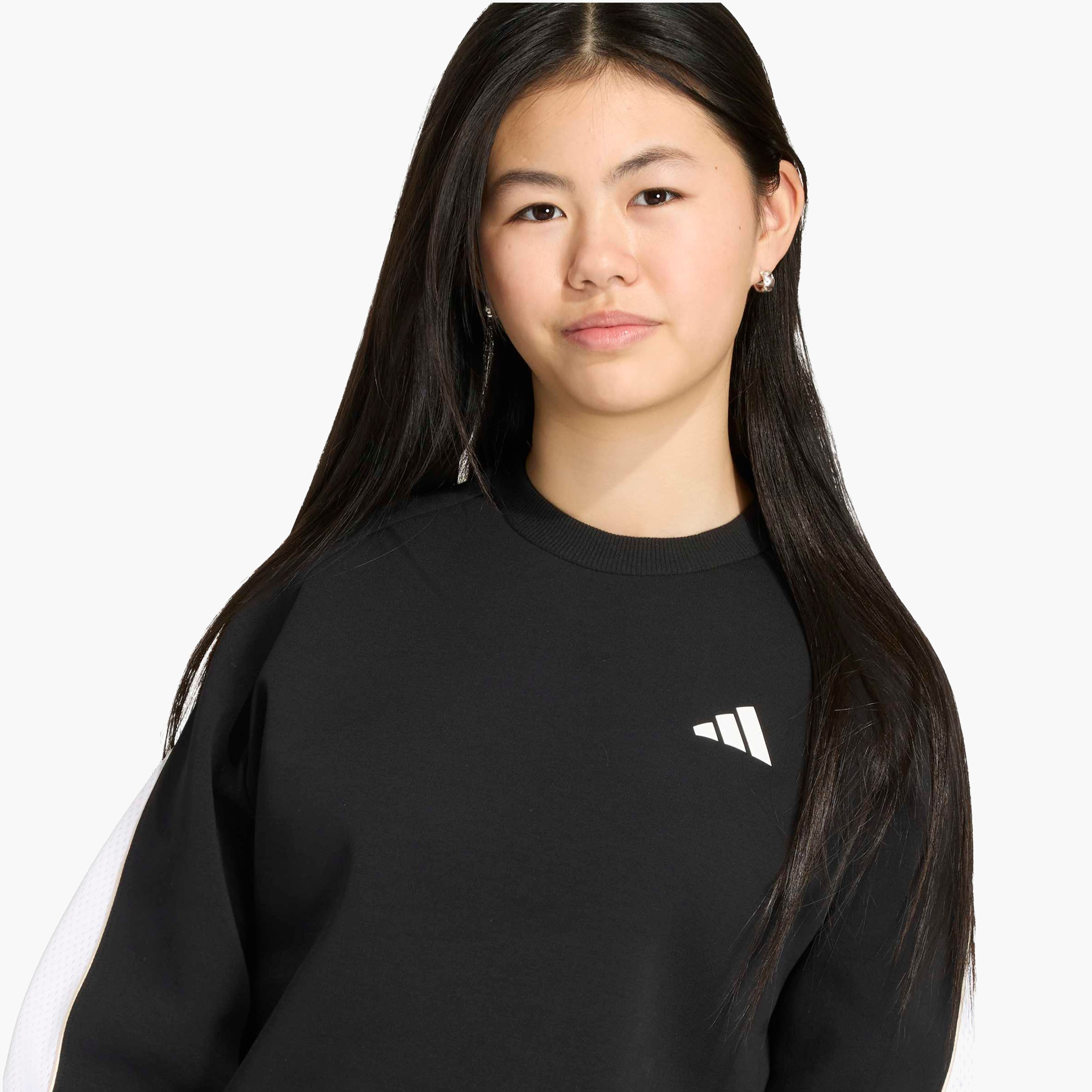 adidas Girls Panelled Sweatshirt-girls-clothing-sweatshirts-image-4