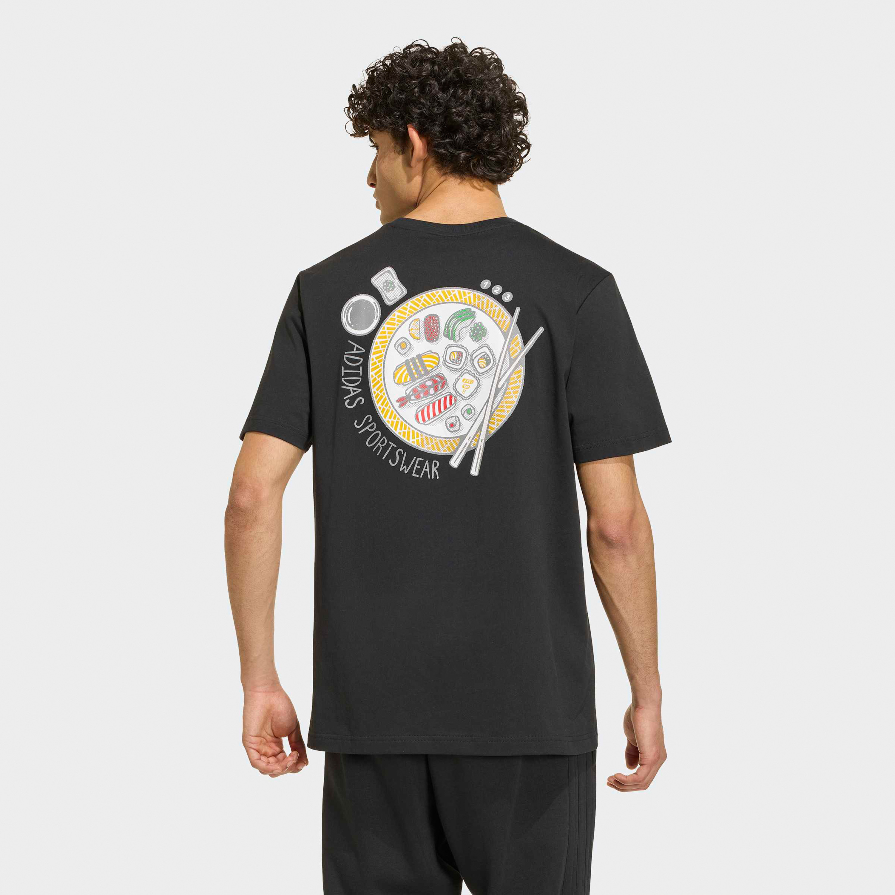 adidas Men Sushi Logo Graphic Short-Sleeve Crew Neck T-shirt-men-clothing-sportswearandactivewear-tshirtsandpolos-image-3