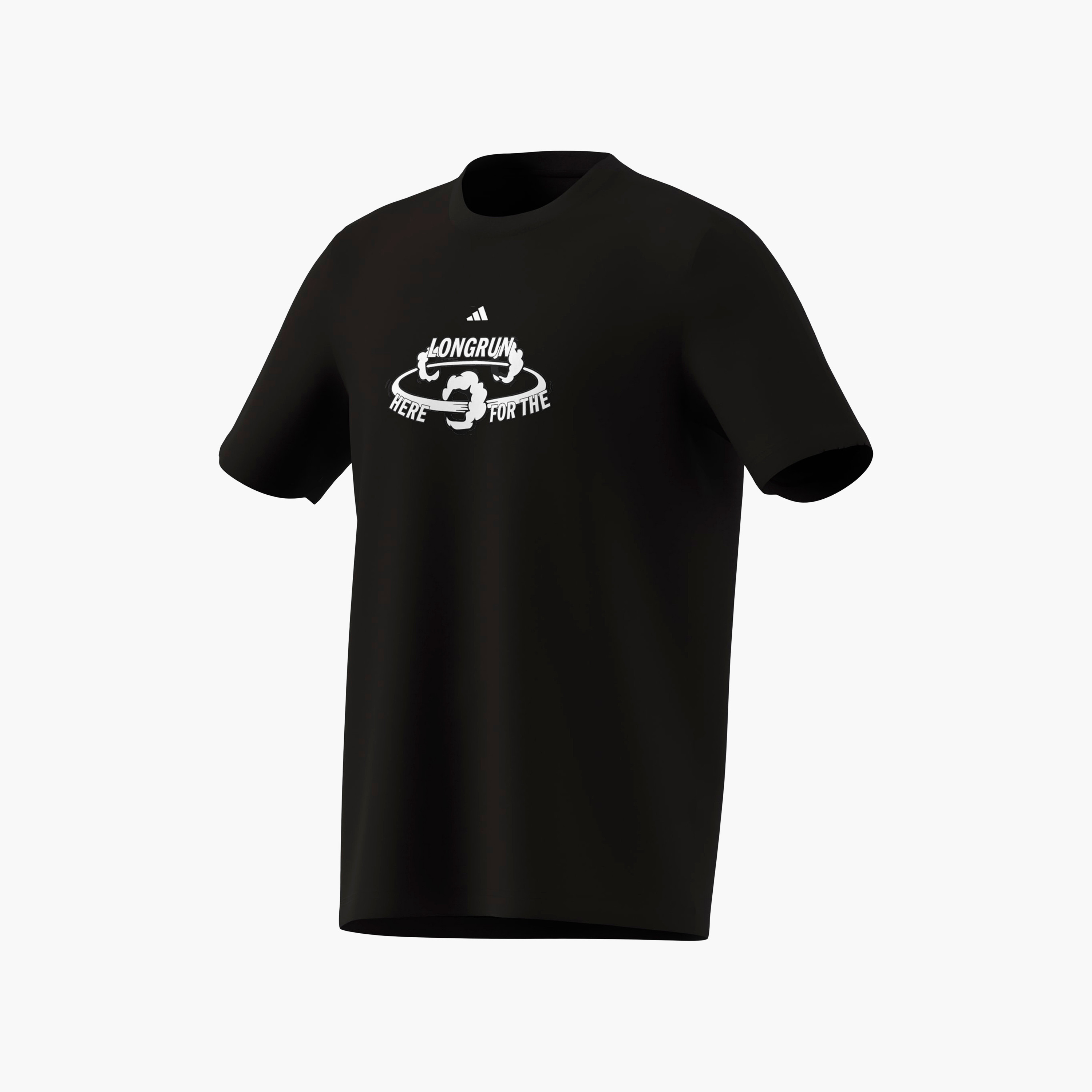 اديداس - تيشيرت رجالي بأكمام قصيرة مطبوع عليه  For The Long Run-men-clothing-sportswearandactivewear-tshirtsandpolos-image-6