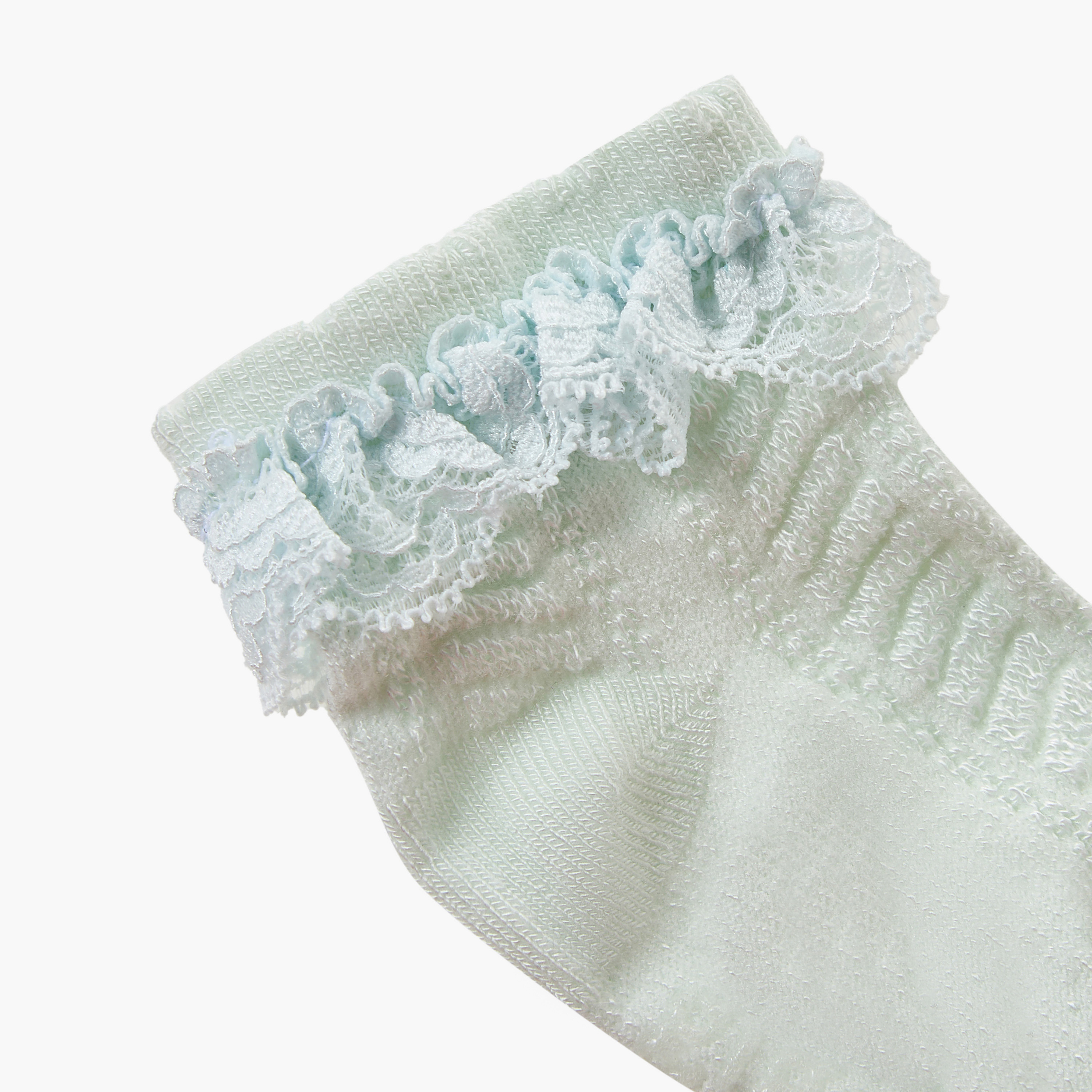 Pack of 2 Giggles Baby Girls Socks with Lace Trim-baby-girls-accessories-socks-image-4