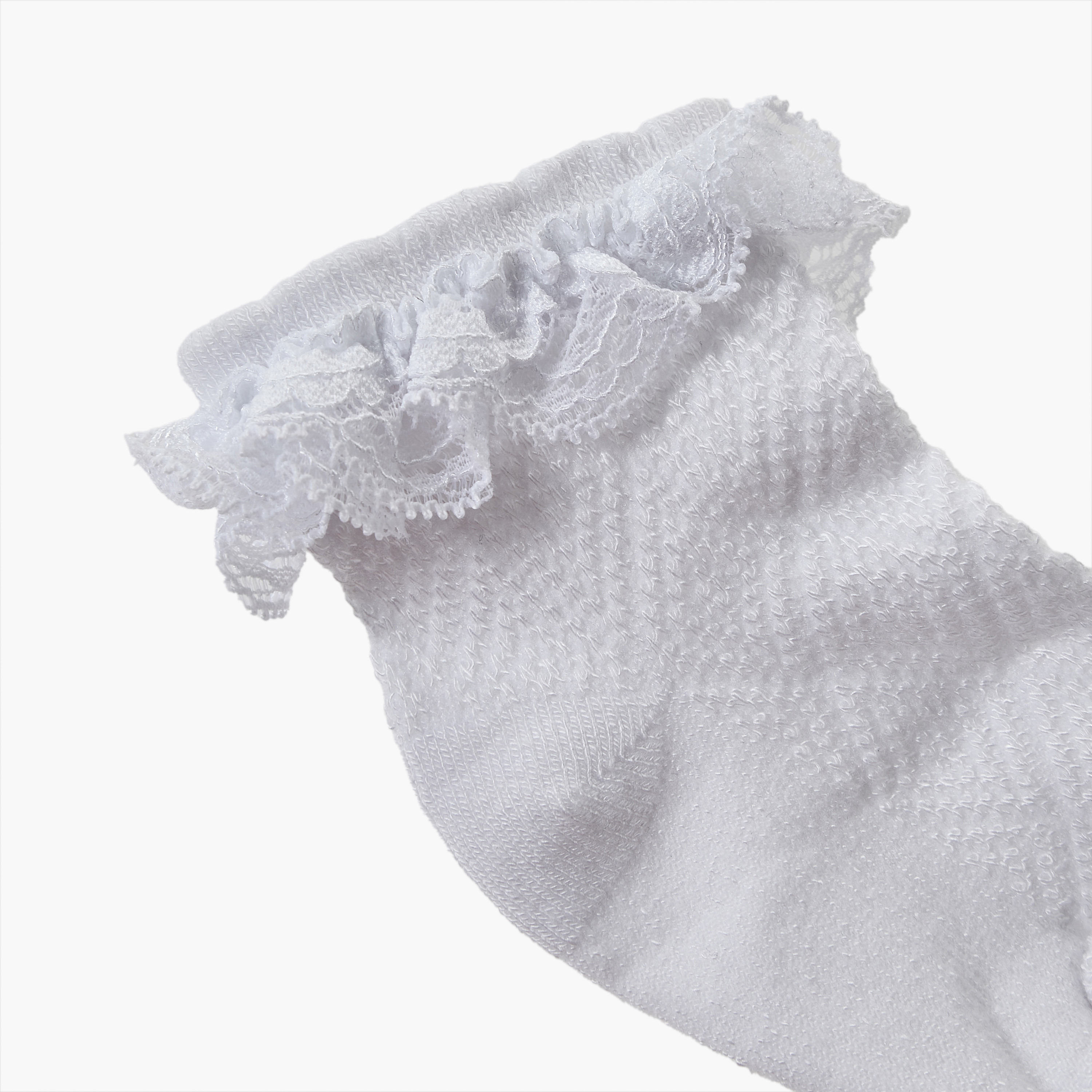 Pack of 2 Giggles Baby Girls Socks with Lace Trim-baby-girls-accessories-socks-image-4