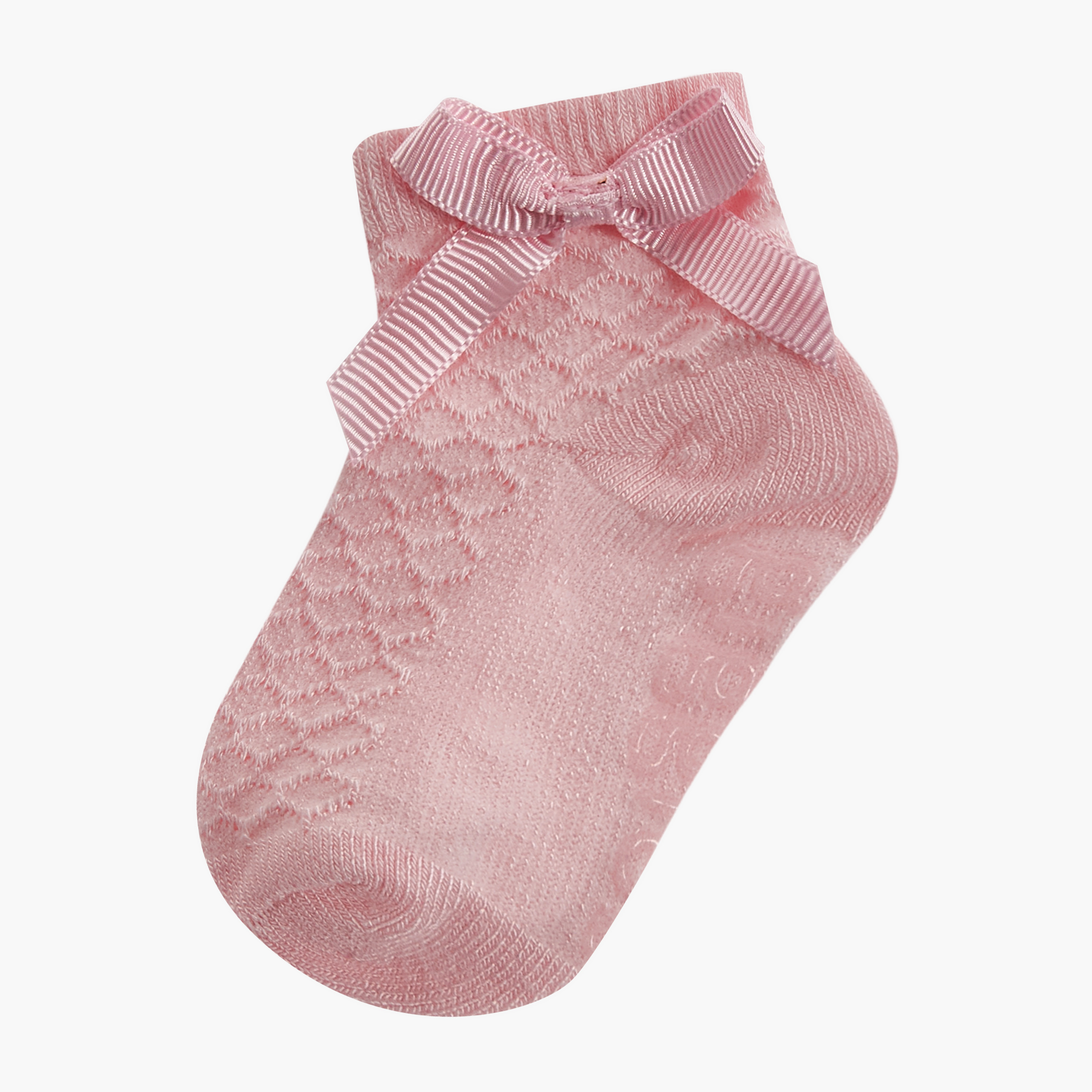 Giggles Baby Girls Socks with Bow Detail - Set of 2-baby-girls-accessories-socks-image-2