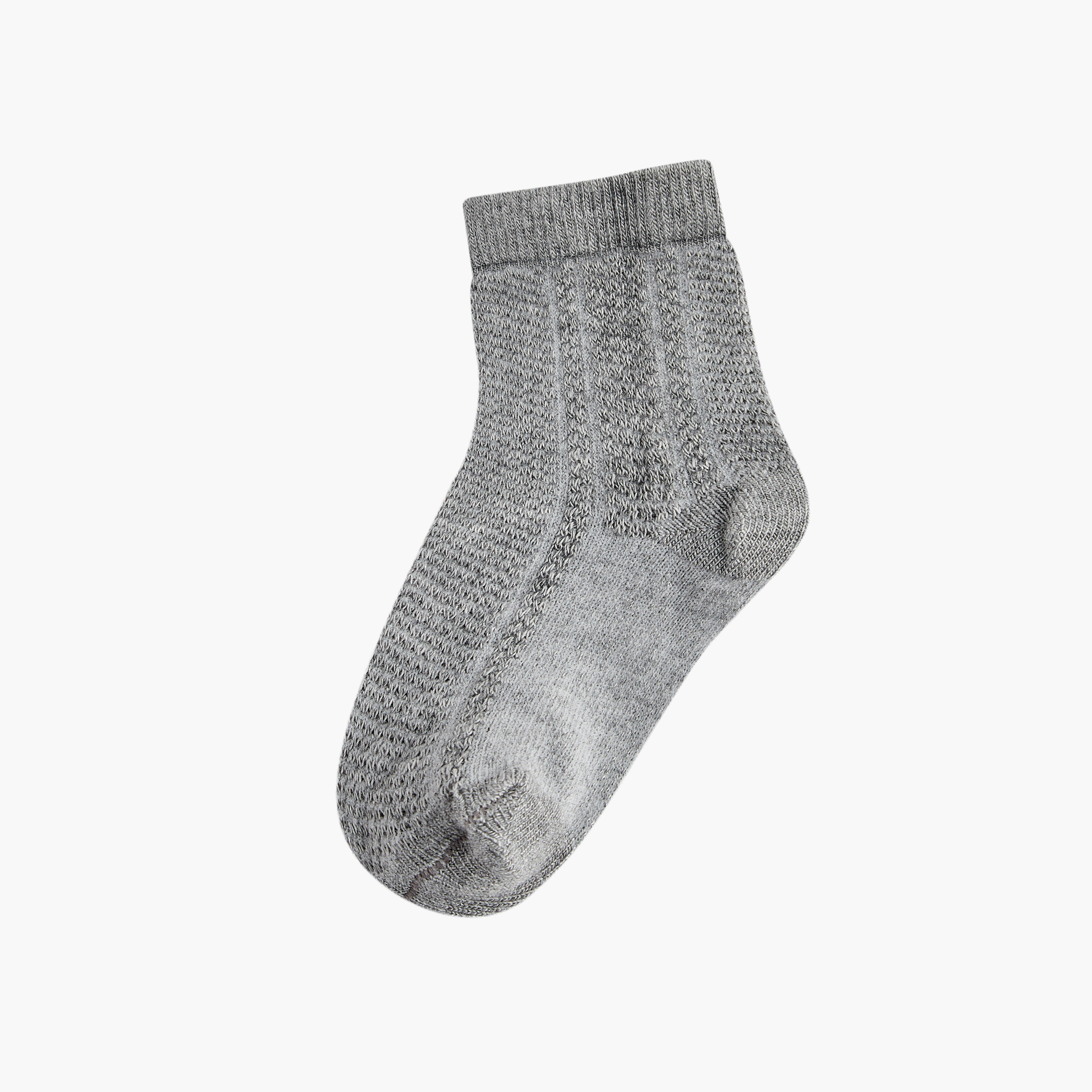 طقم جوارب بارزة الملمس قطعتين بطول الكاحل من جيجلز-baby-boys-accessories-socks-image-2