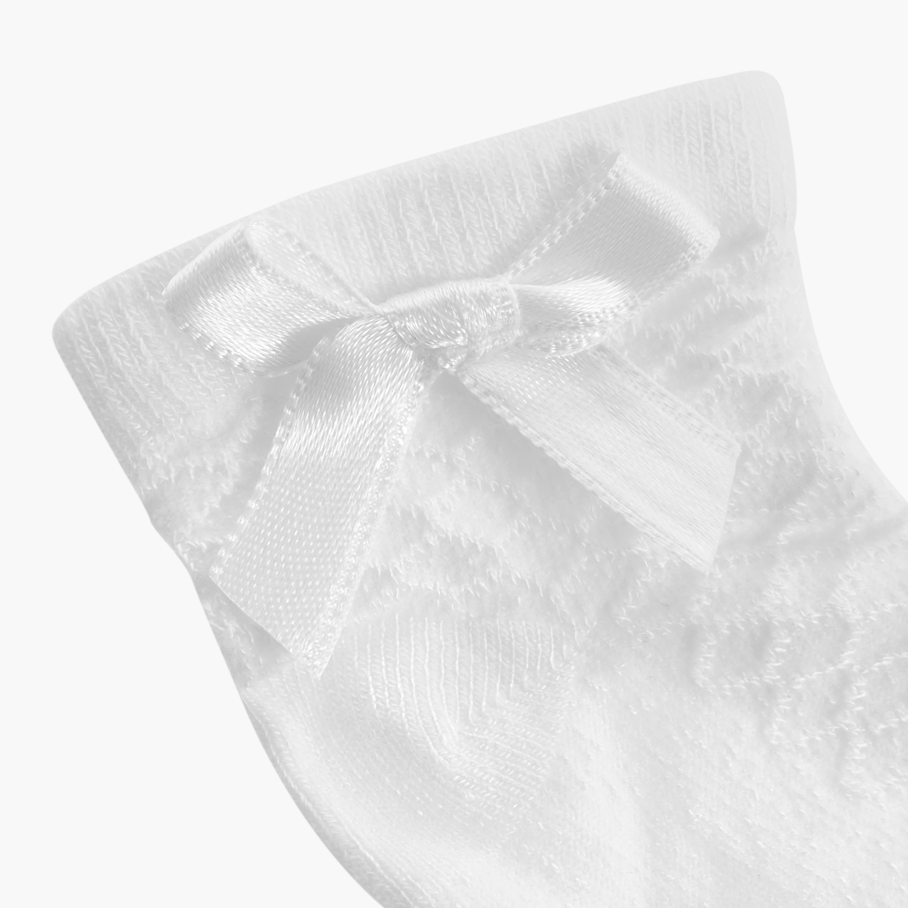 طقم جوارب بفيونكة قطعتين للبنات من جيجلز-baby-girls-accessories-socks-image-3