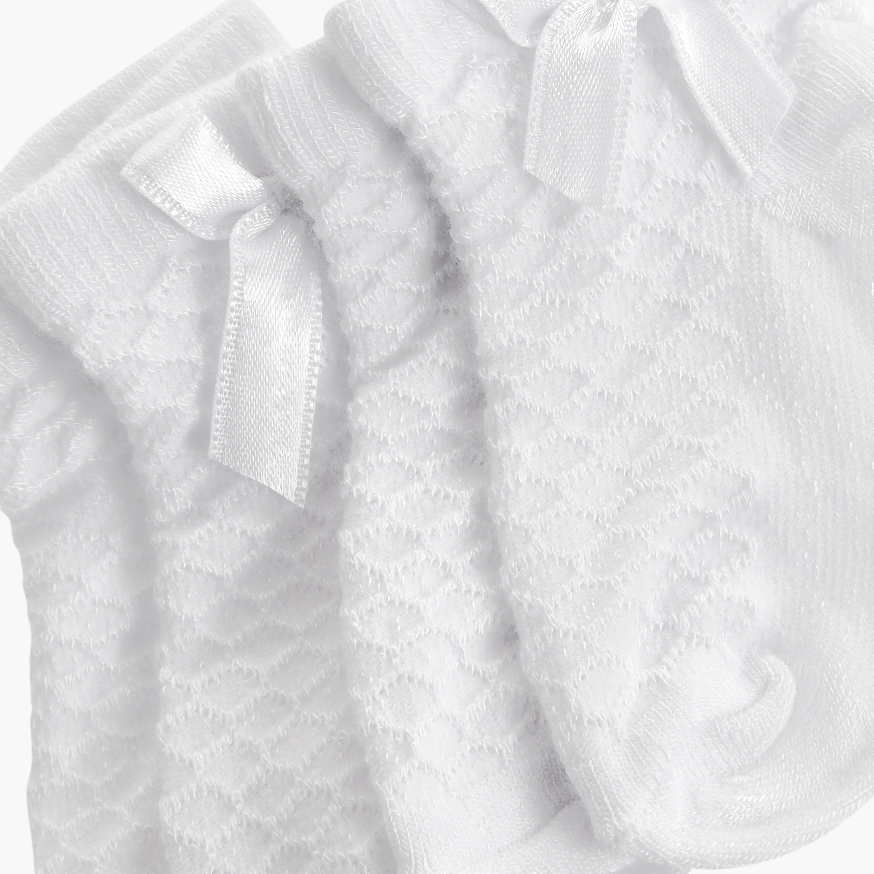 طقم جوارب بفيونكة قطعتين للبنات من جيجلز-baby-girls-accessories-socks-image-4