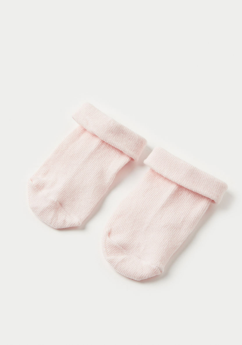 Juniors Solid Ankle Length Socks - Set of 2-Socks-image-1