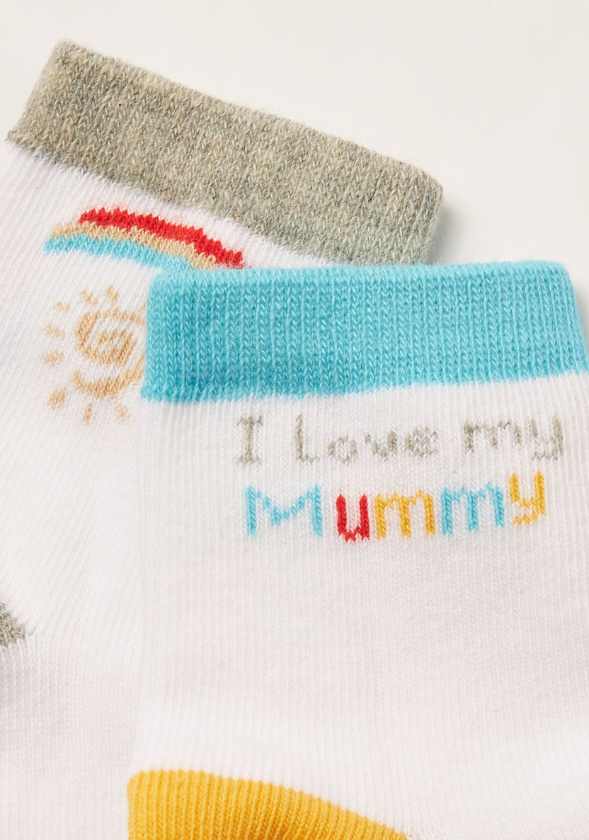 Juniors Printed Socks - Set of 2-Socks-image-2