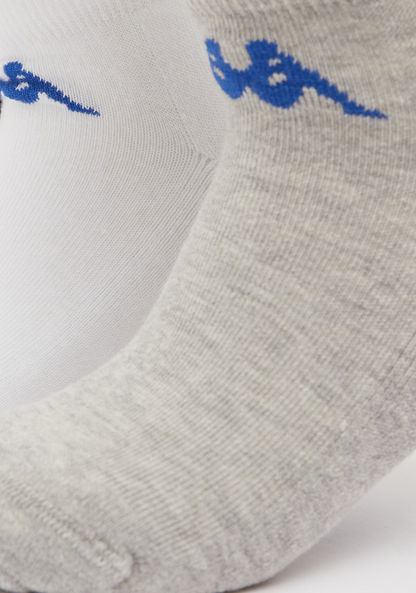 Kappa Printed Sports Socks - Set of 3-Boy%27s Socks-image-1