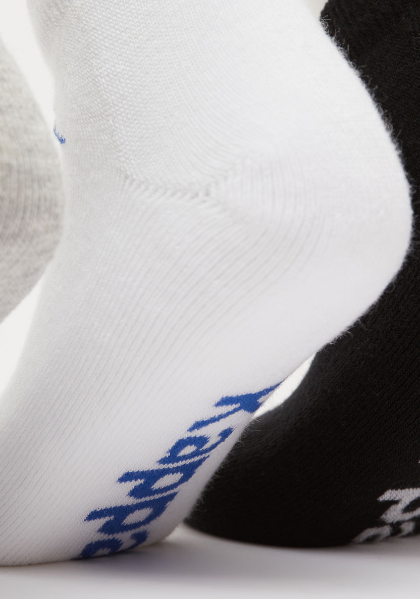 Kappa Printed Sports Socks - Set of 3-Boy%27s Socks-image-3