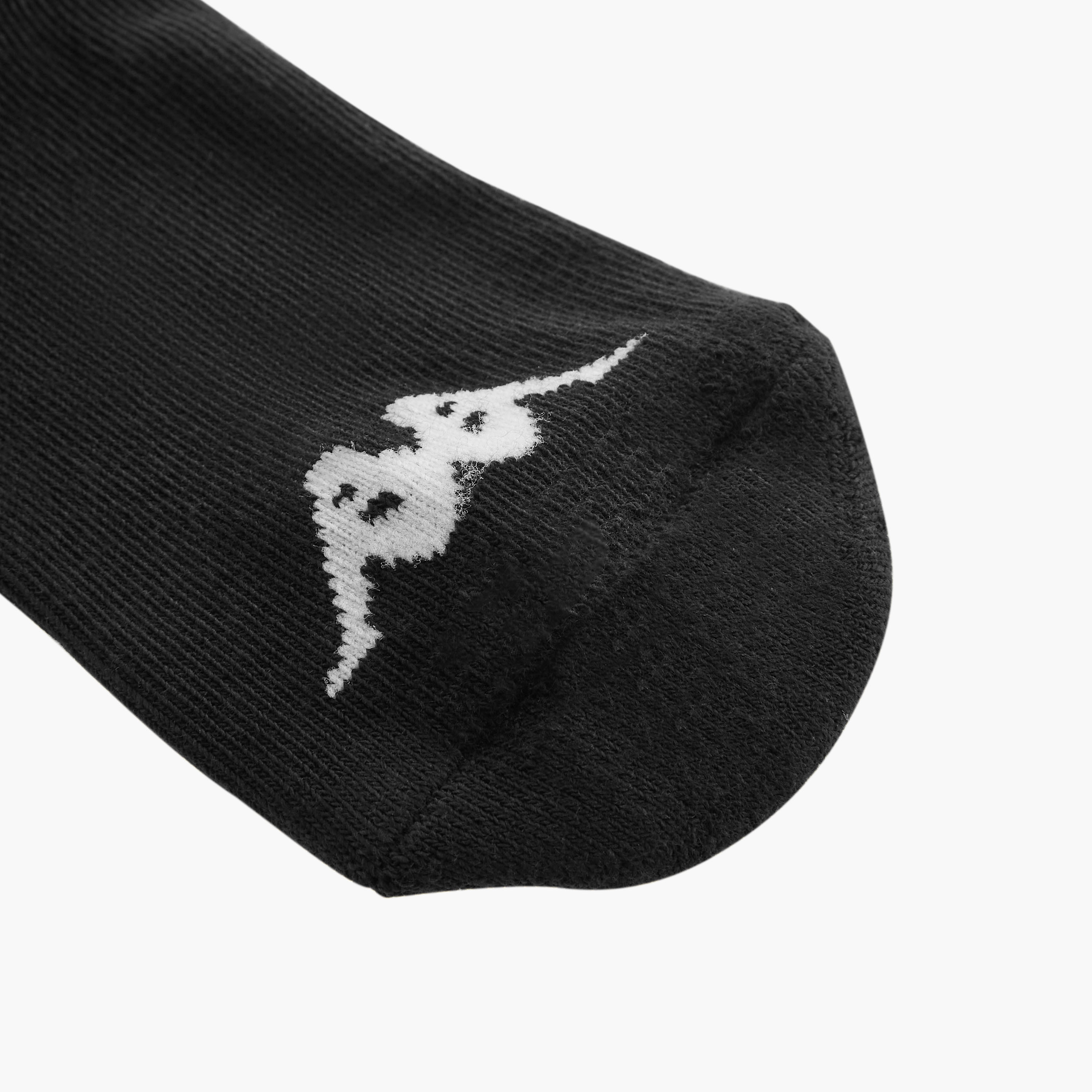 طقم جوارب رياضية 3 أزواج بطول الكاحل وطبعات من كابا -girls-accessories-socks-image-3