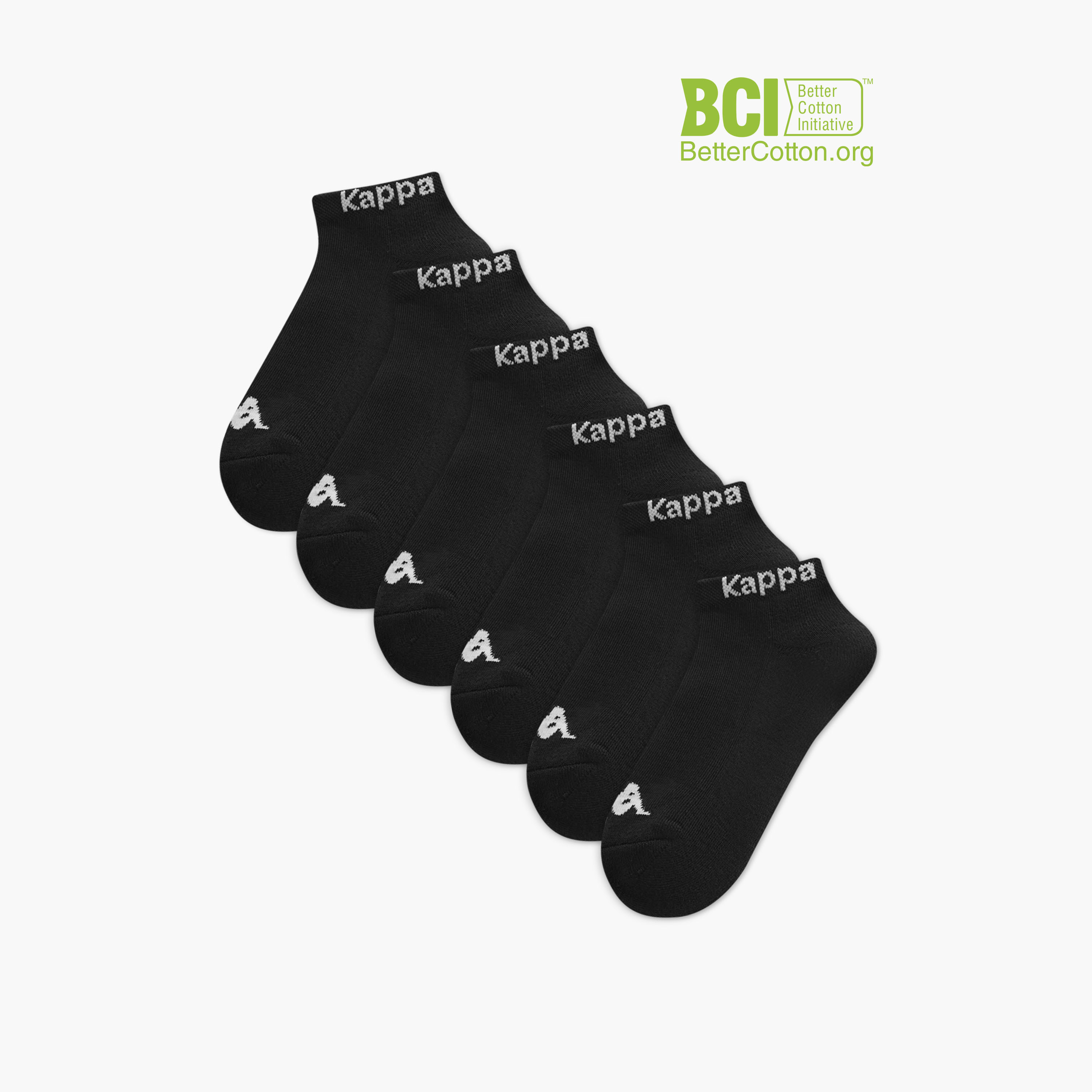 Kappa Printed Cushioned Sports Socks - Set of 6-girls-accessories-socks-image-1