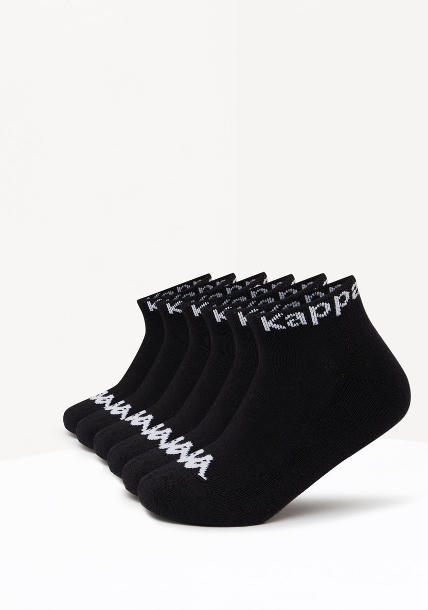 Kappa Printed Sports Socks - Set of 6-Boy%27s Socks-image-0