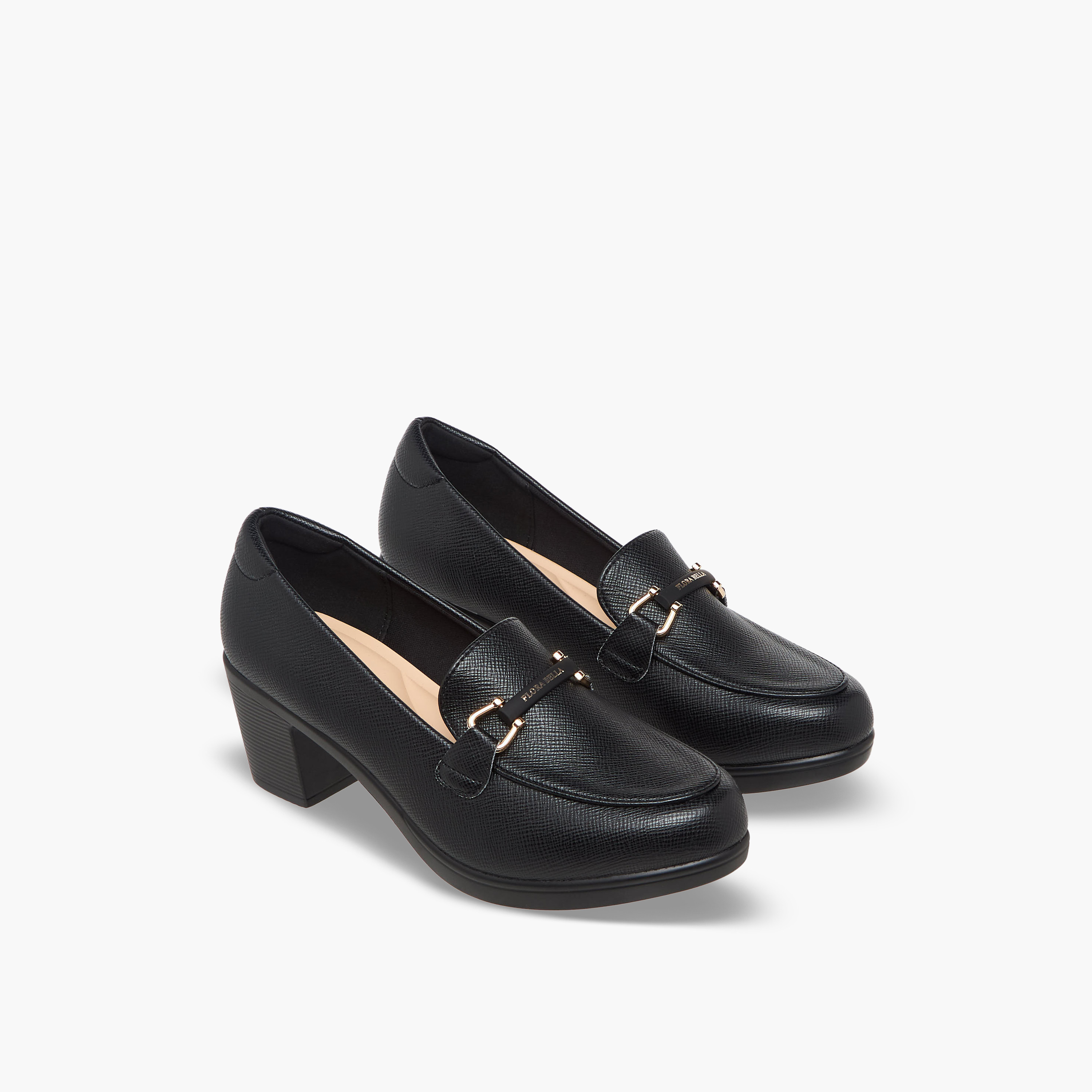 Flora Bella Women Slip-On Block Heel Shoes-women-shoes-heels-image-1