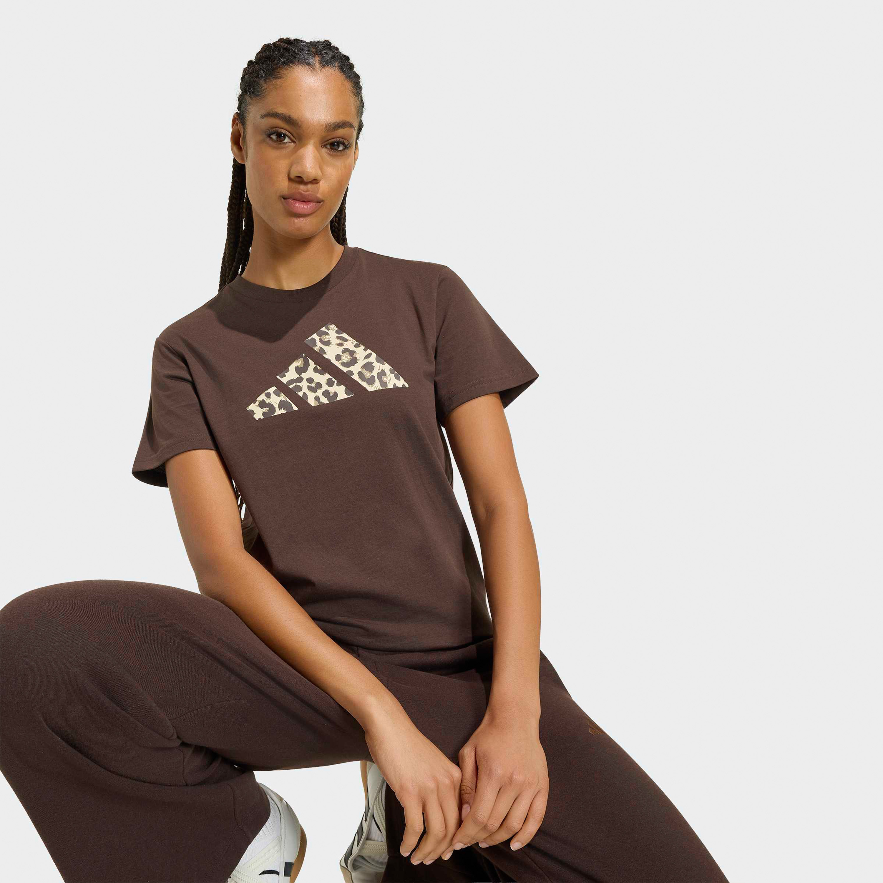 adidas Women Animal Graphic Short Sleeve T-Shirt-sports-women-clothing-tshirtsandvests-image-4
