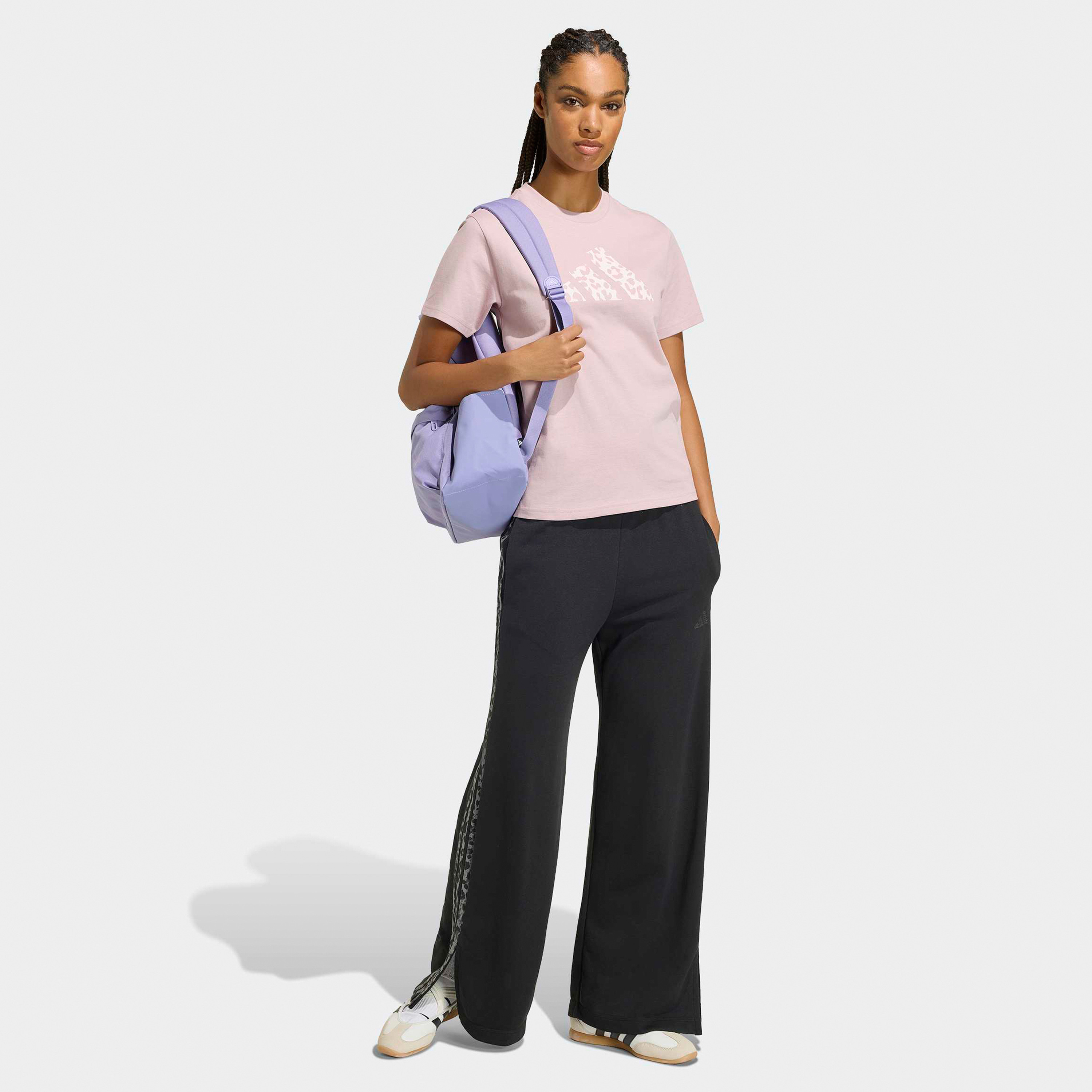adidas Women Animal Graphic Short Sleeve T-Shirt-sports-women-clothing-tshirtsandvests-image-2