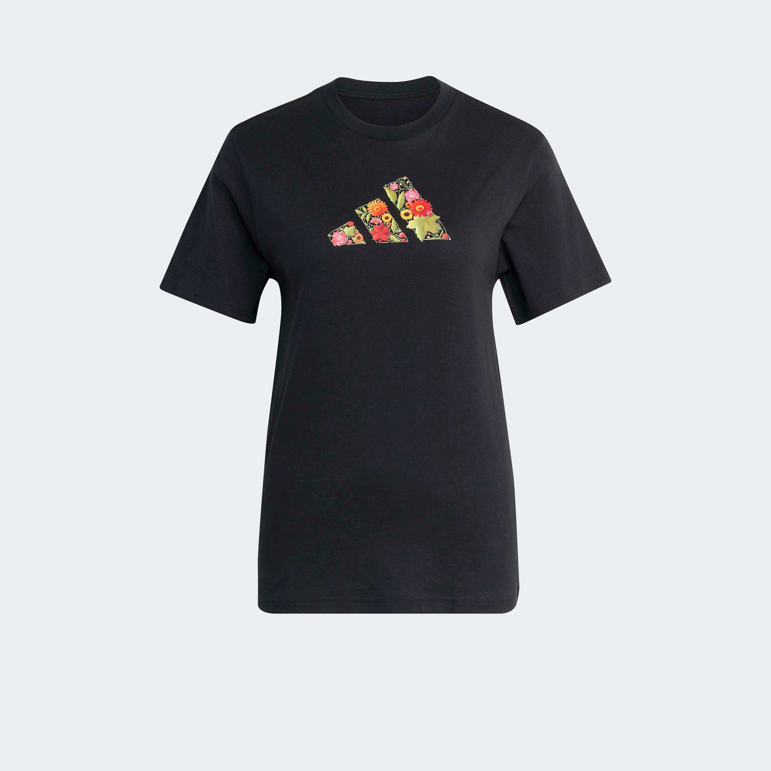 adidas Women Floral Regular Graphic Short-Sleeve Crew Neck T-shirt-sports-women-clothing-tshirtsandvests-image-6