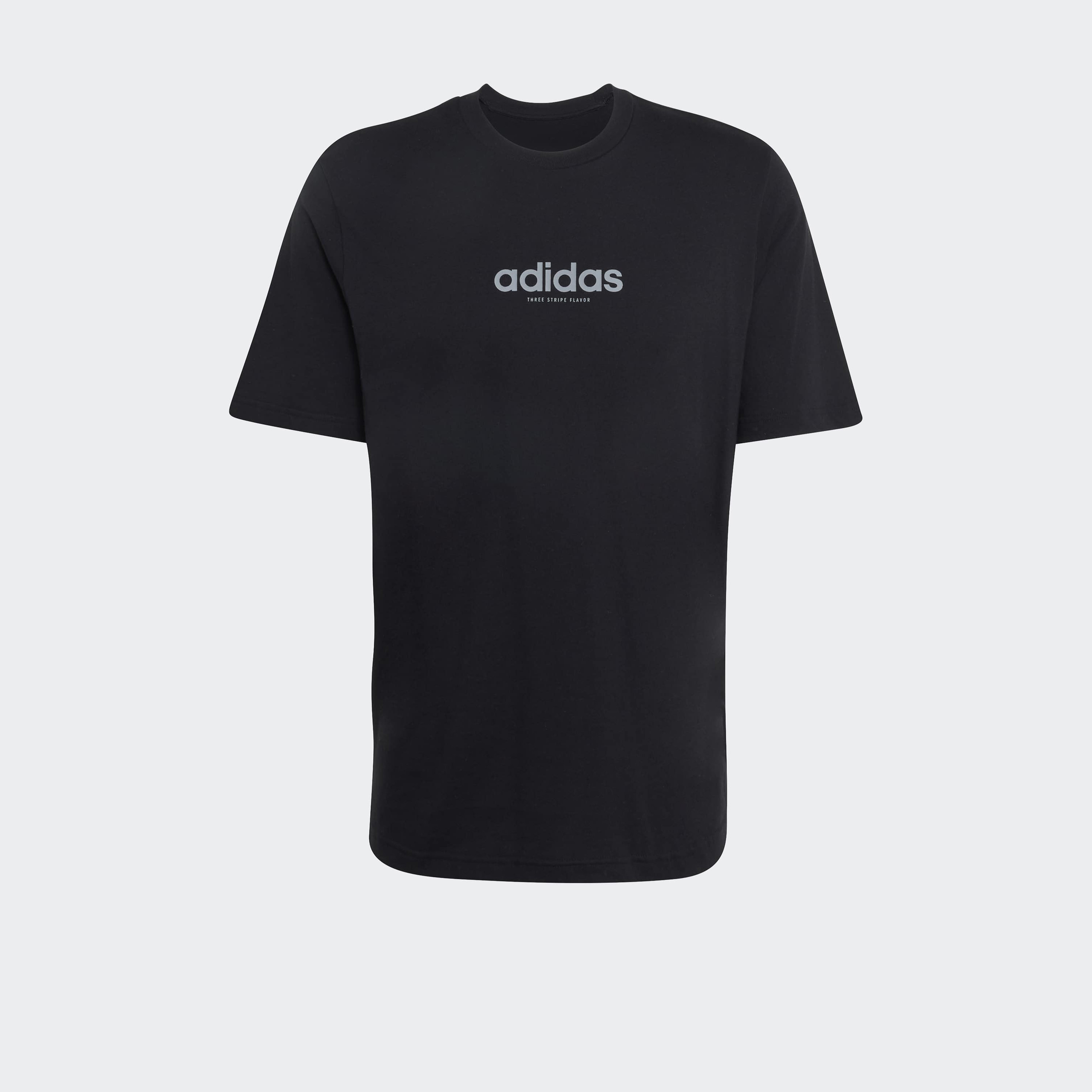 اديداس - تيشيرت رجالي بأكمام قصيرة ورقبة دائرية مزين برسومات نكهات البرجر-men-clothing-sportswearandactivewear-tshirtsandpolos-image-5