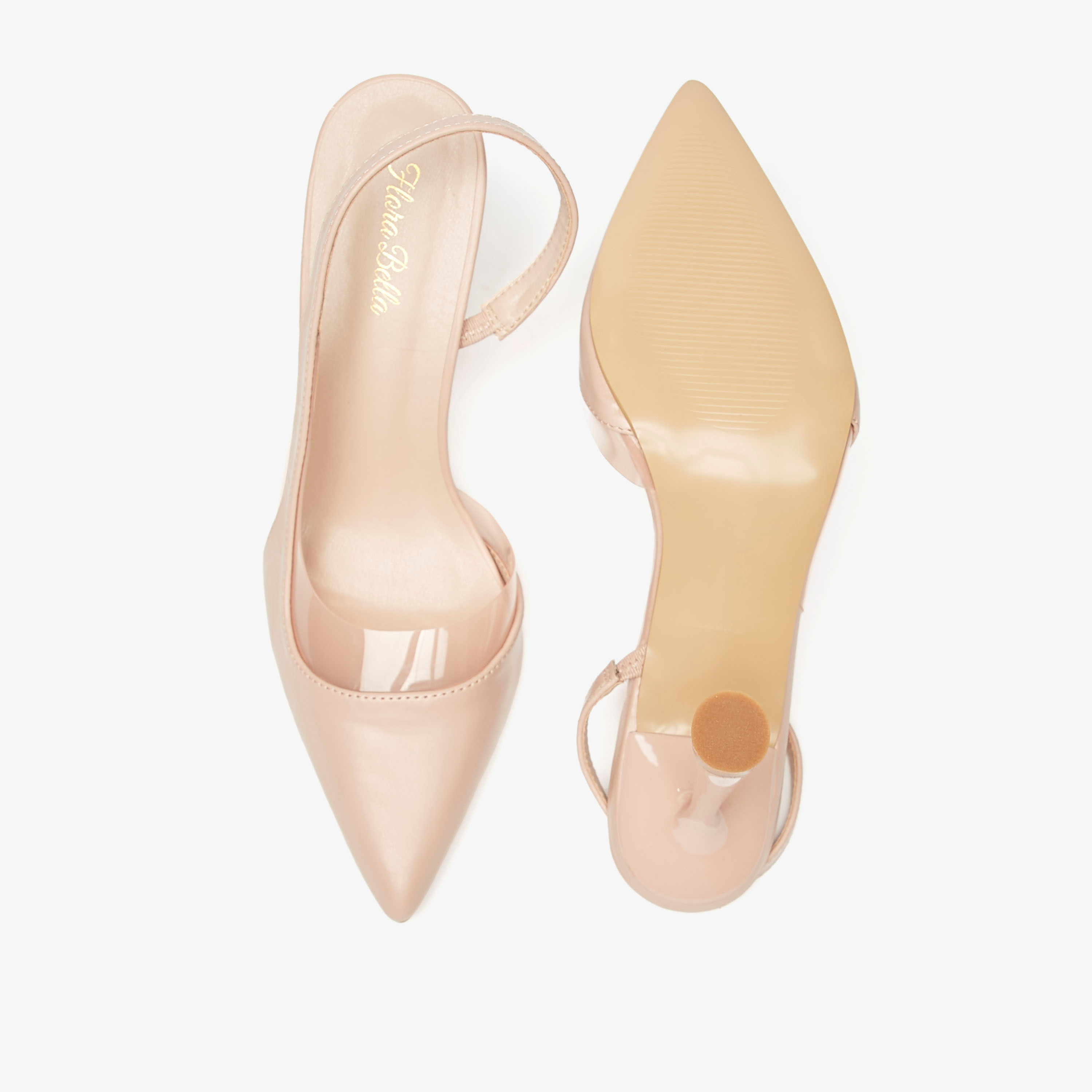 Open toe clearance nude heel