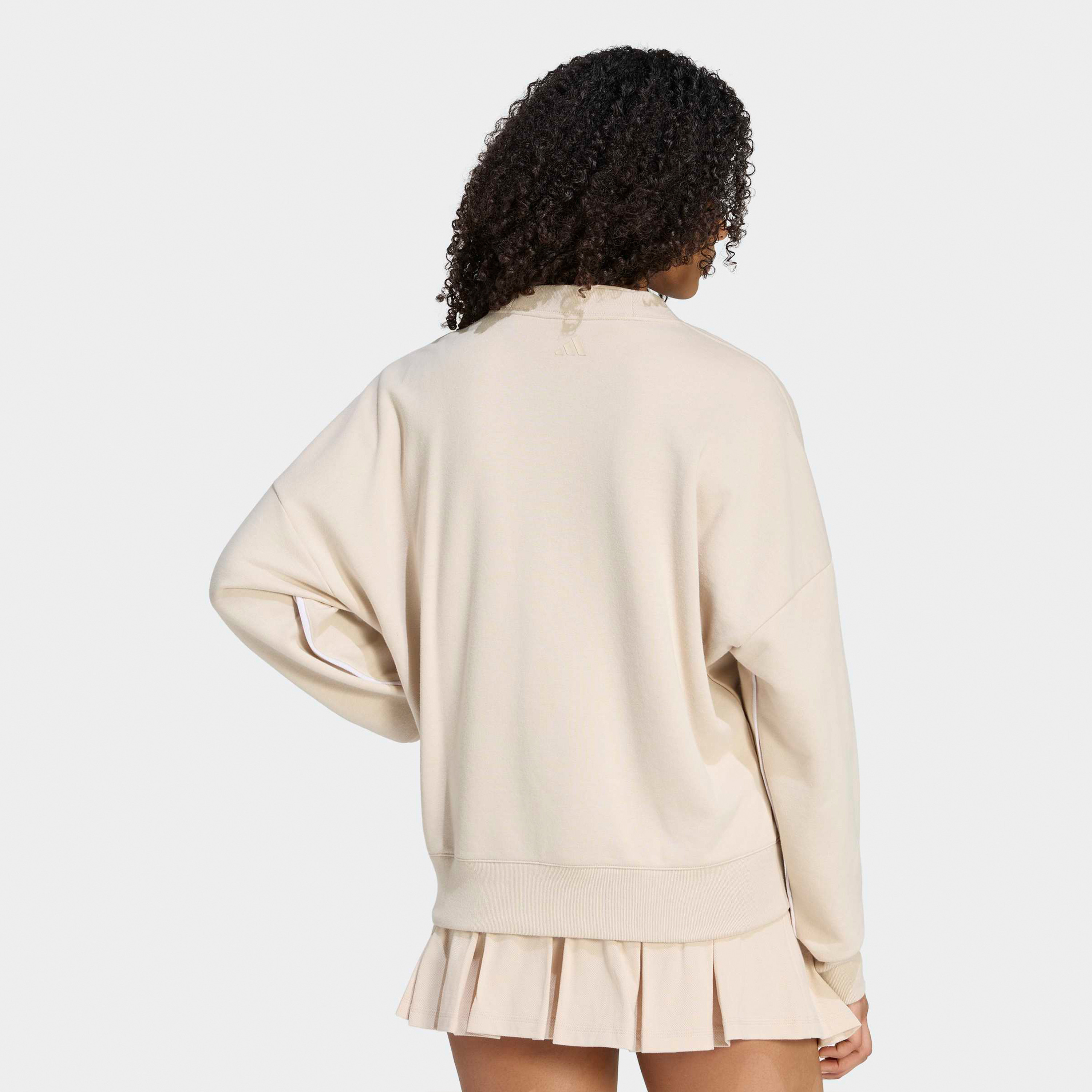 اديداس - سويت شيرت نسائي أساسيات اموسم من كولوربوب-sports-women-clothing-hoodiesandsweatshirts-image-3