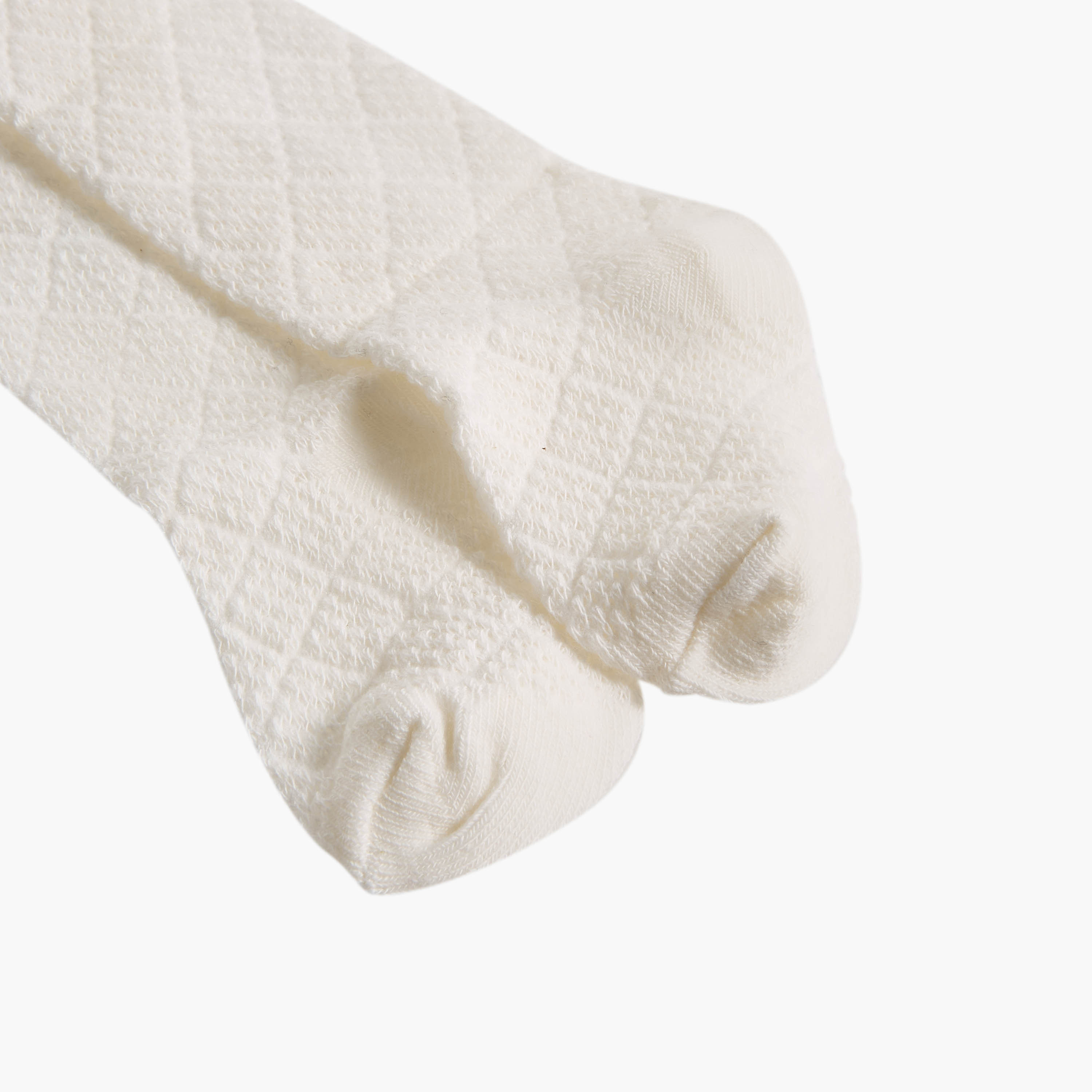 Juniors Jacquard Tights with Elasticated Waistband-baby-girls-accessories-socks-image-3