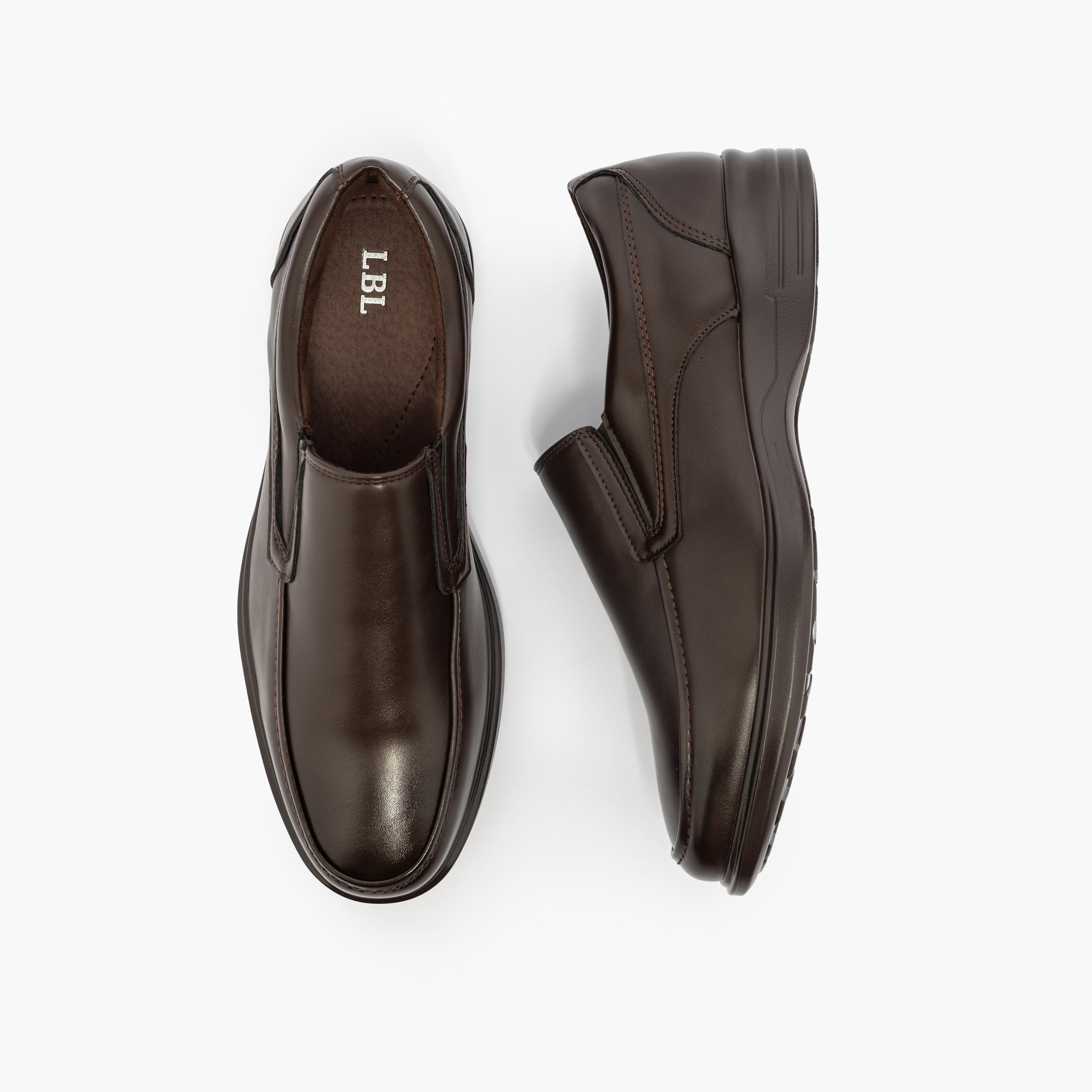LBL by Shoexpress Solid Slip-On Loafers-men-shoes-loafersandmoccasins-image-1