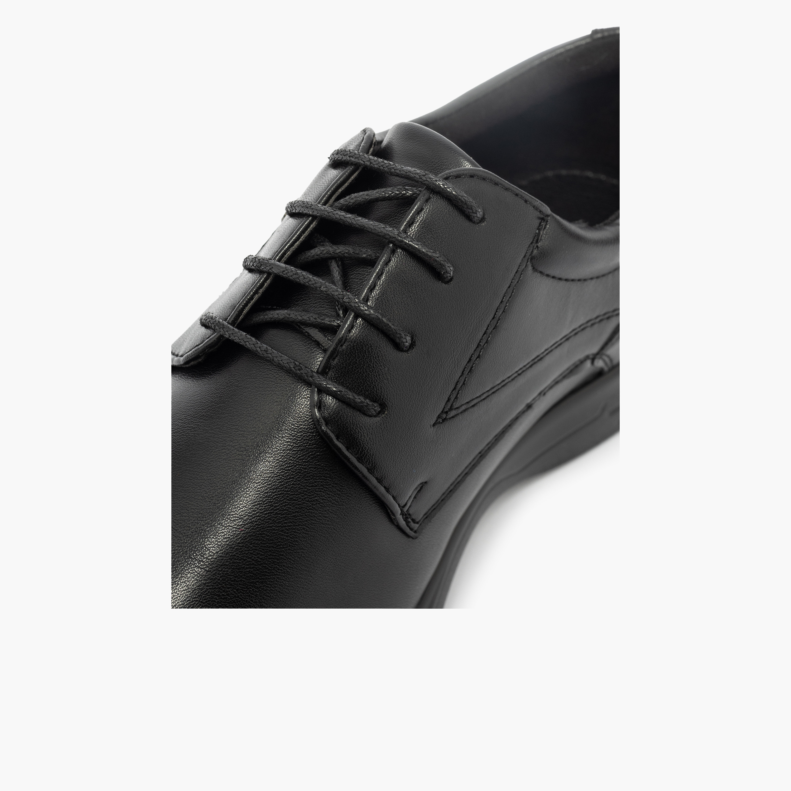 LBL by Shoexpress Solid Lace-Up Derby Shoes-men-shoes-formalshoes-image-4