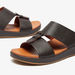 Le Confort Buckle Accented Slip-On Arabic Sandals-Men%27s Sandals-thumbnail-2