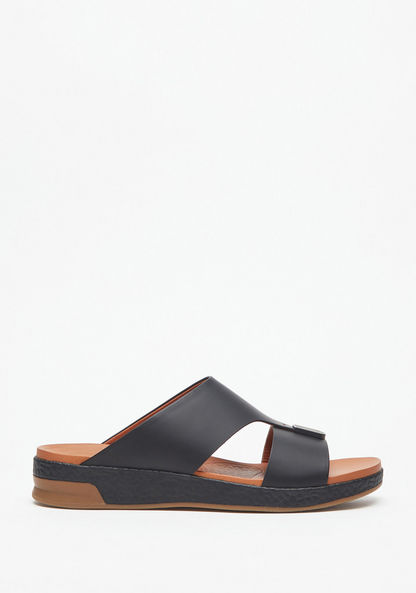 Le Confort Solid Slip-On Arabic Sandals-Men%27s Sandals-image-1