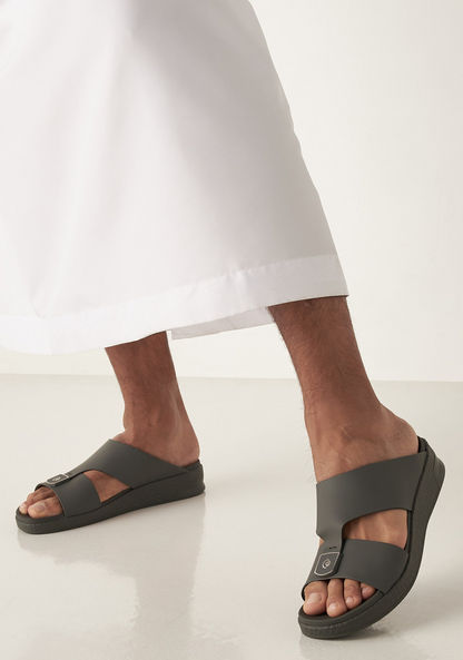 Le Confort Solid Slip-On Arabic Sandals